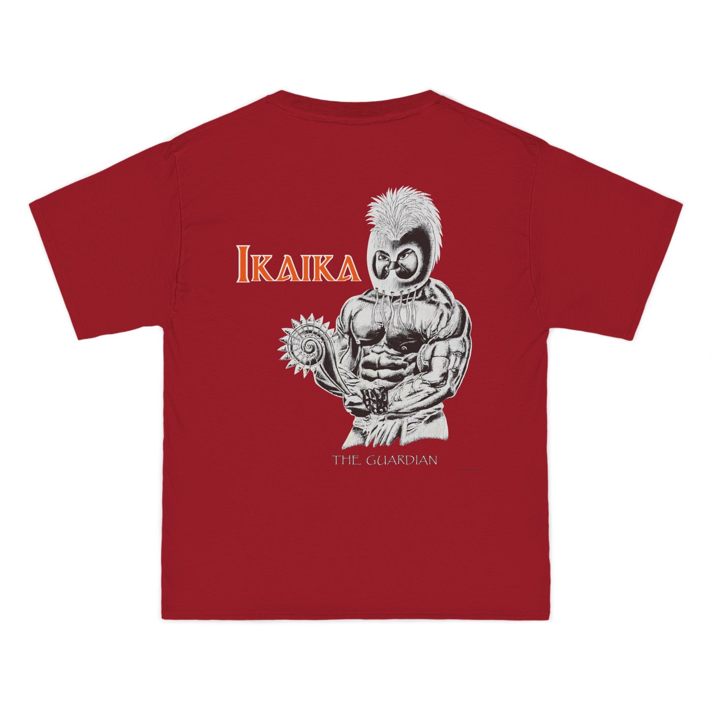 Hawaiian Strength Ikaika The Guardian Vintage Design 90s New Print Beefy-T® Short-Sleeve T-Shirt