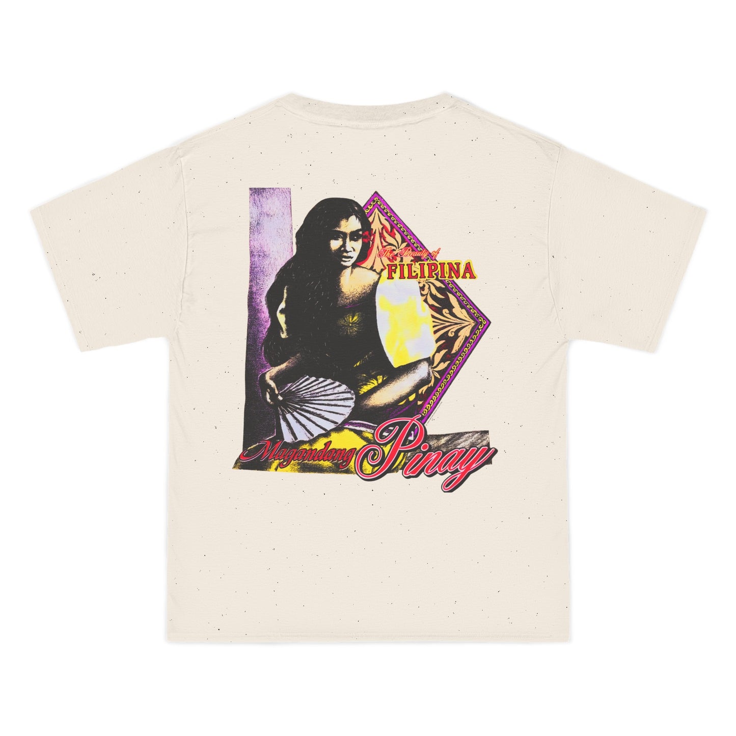 Filipino Strength The Beauty Of Filipina Magandang Pinay Vintage Design 90s New Print Beefy-T® Short-Sleeve T-Shirt