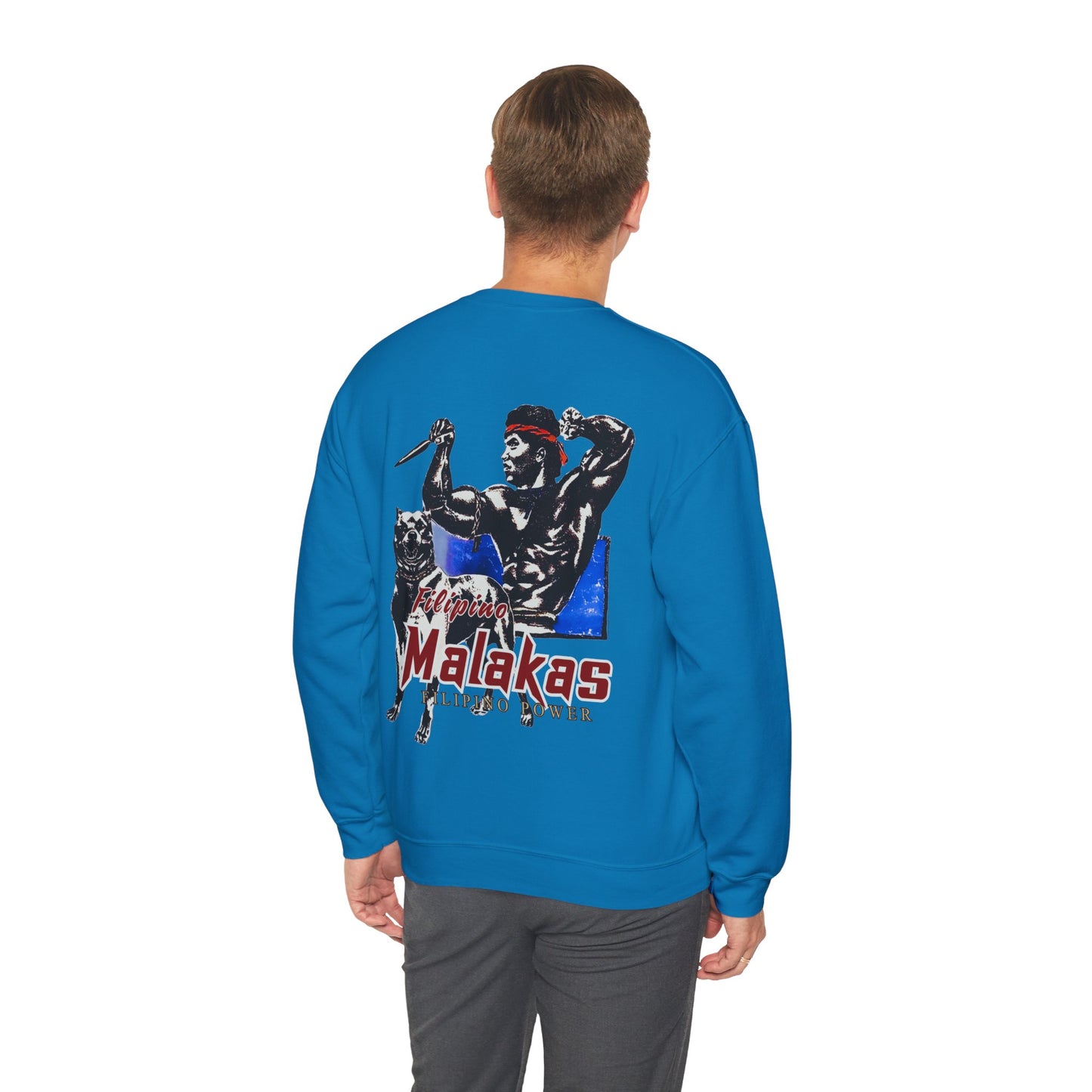 Filipino Strength Filipino Malakas Filipino Power Vintage Design 90s New Print Unisex Heavy Blend™ Crewneck Sweatshirt