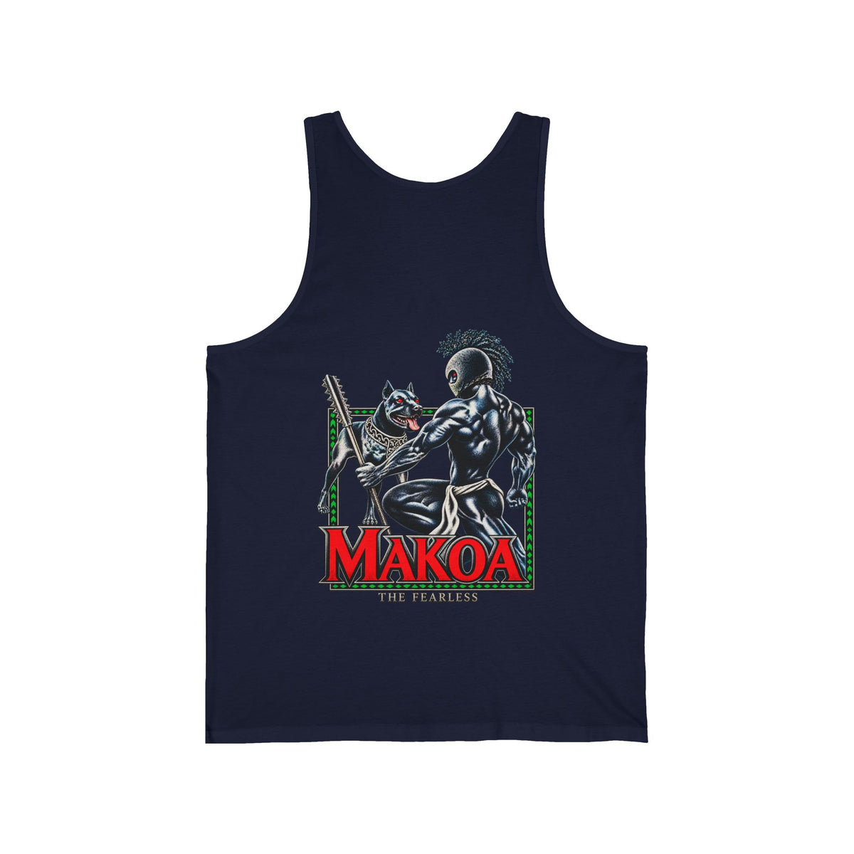 Hawaiian Strength Makoa The Fearless Unisex Jersey Tank