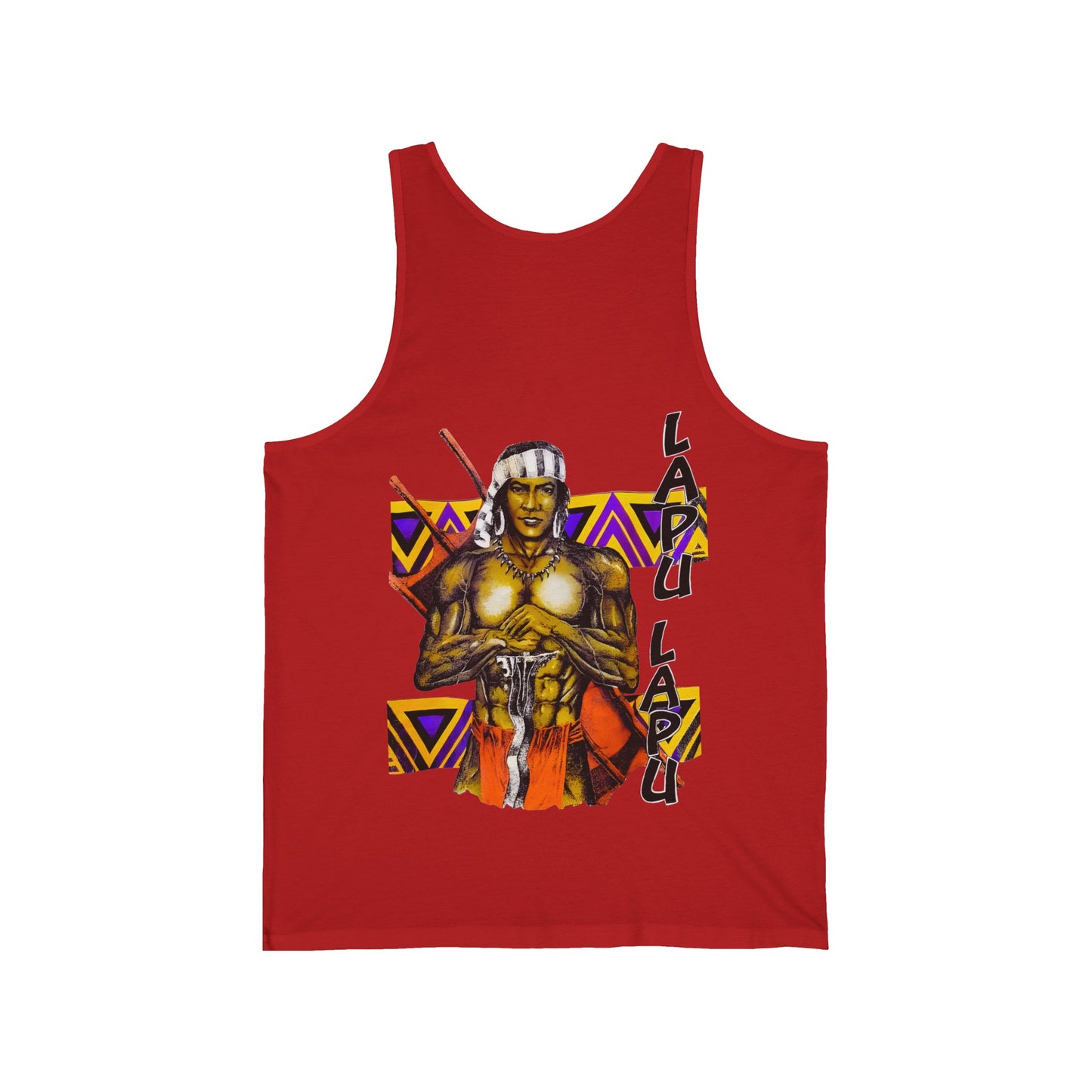 Filipino Strength Lapu Lapu Vintage Design 90s New Print Unisex Jersey Tank