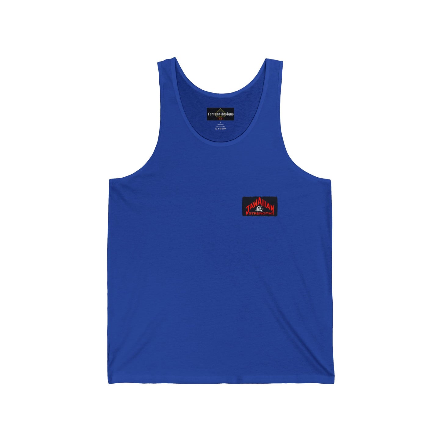 Jawaiian Strength Dread Lion Vintage 90s Design New Print Unisex Jersey Tank