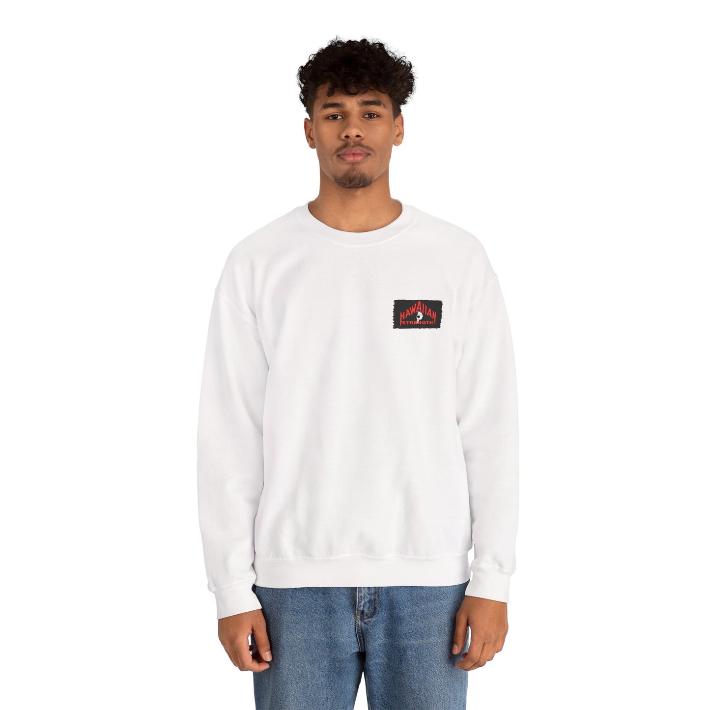 Hawaiian Strength The Sovereign Nation of Hawaii Vintage Design 90s New Print Unisex Heavy Blend™ Crewneck Sweatshirt