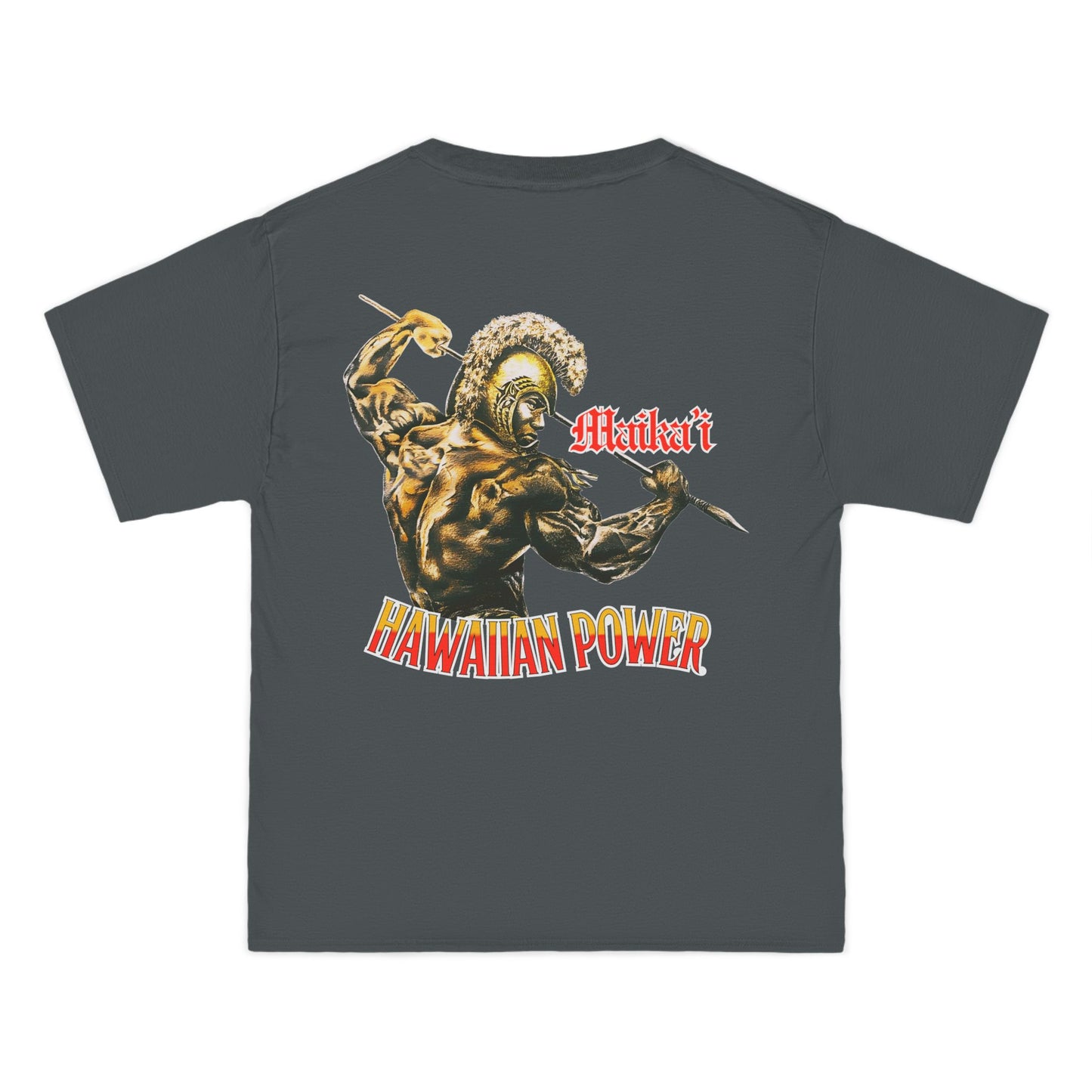 Hawaiian Strength Maika'i Hawaiian Power Vintage Design 90s New Print Beefy-T® Short-Sleeve T-Shirt