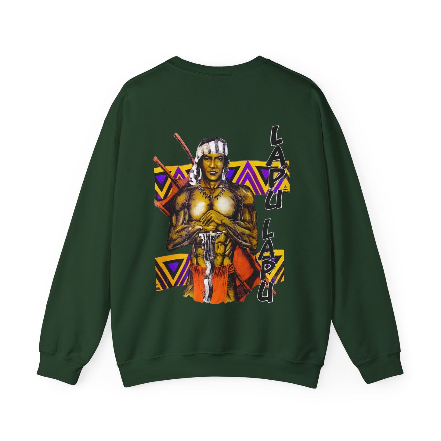 Filipino Strength Lapu Lapu Vintage Design 90s New Print Unisex Heavy Blend™ Crewneck Sweatshirt