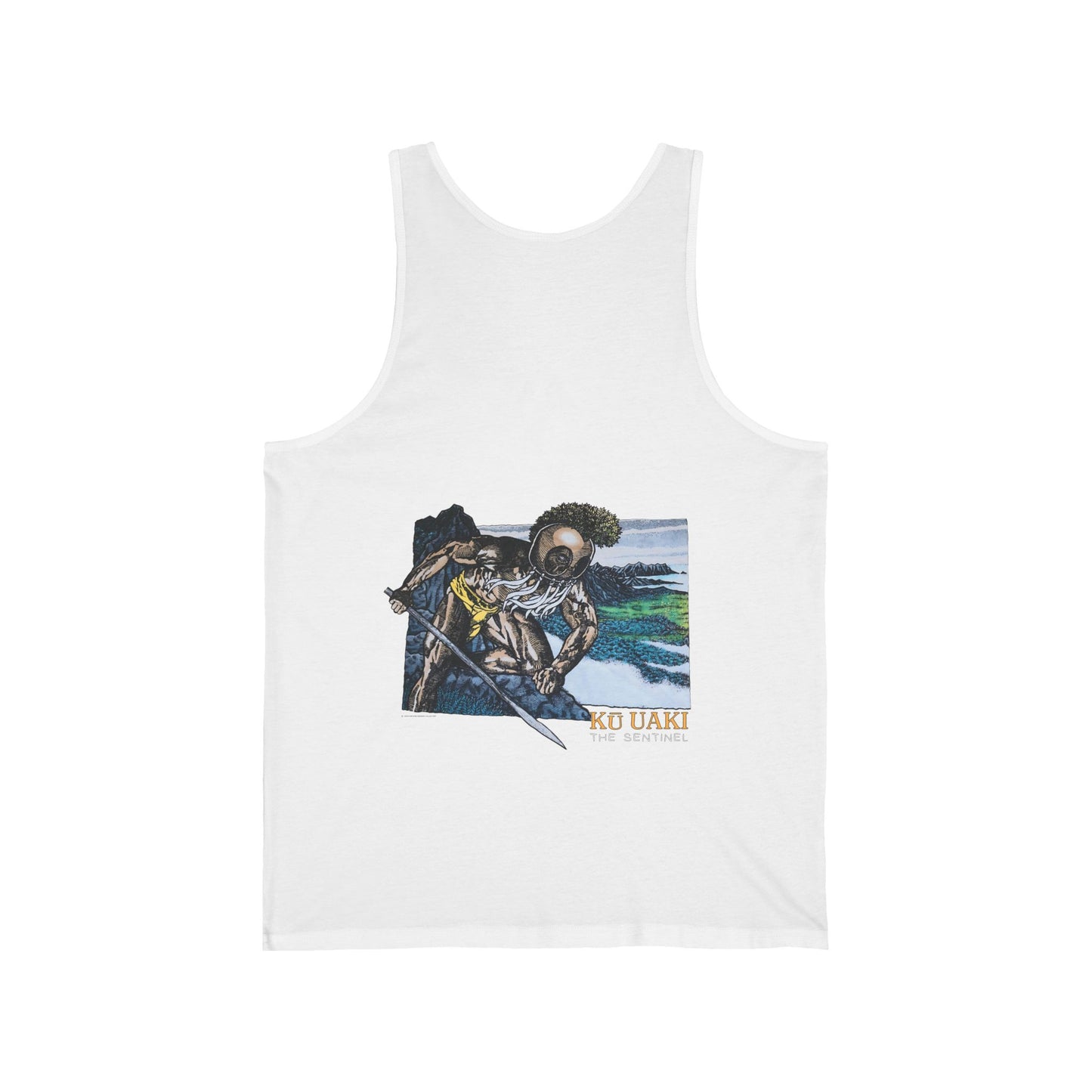 Hawaiian Strength Ku Uaki The Sentinel Unisex Jersey Tank
