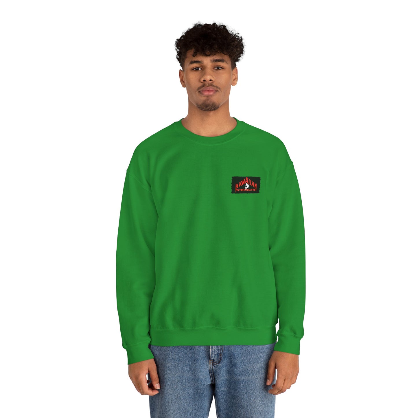Hawaiian Strength The Sovereign Nation of Hawaii Vintage Design 90s New Print Unisex Heavy Blend™ Crewneck Sweatshirt