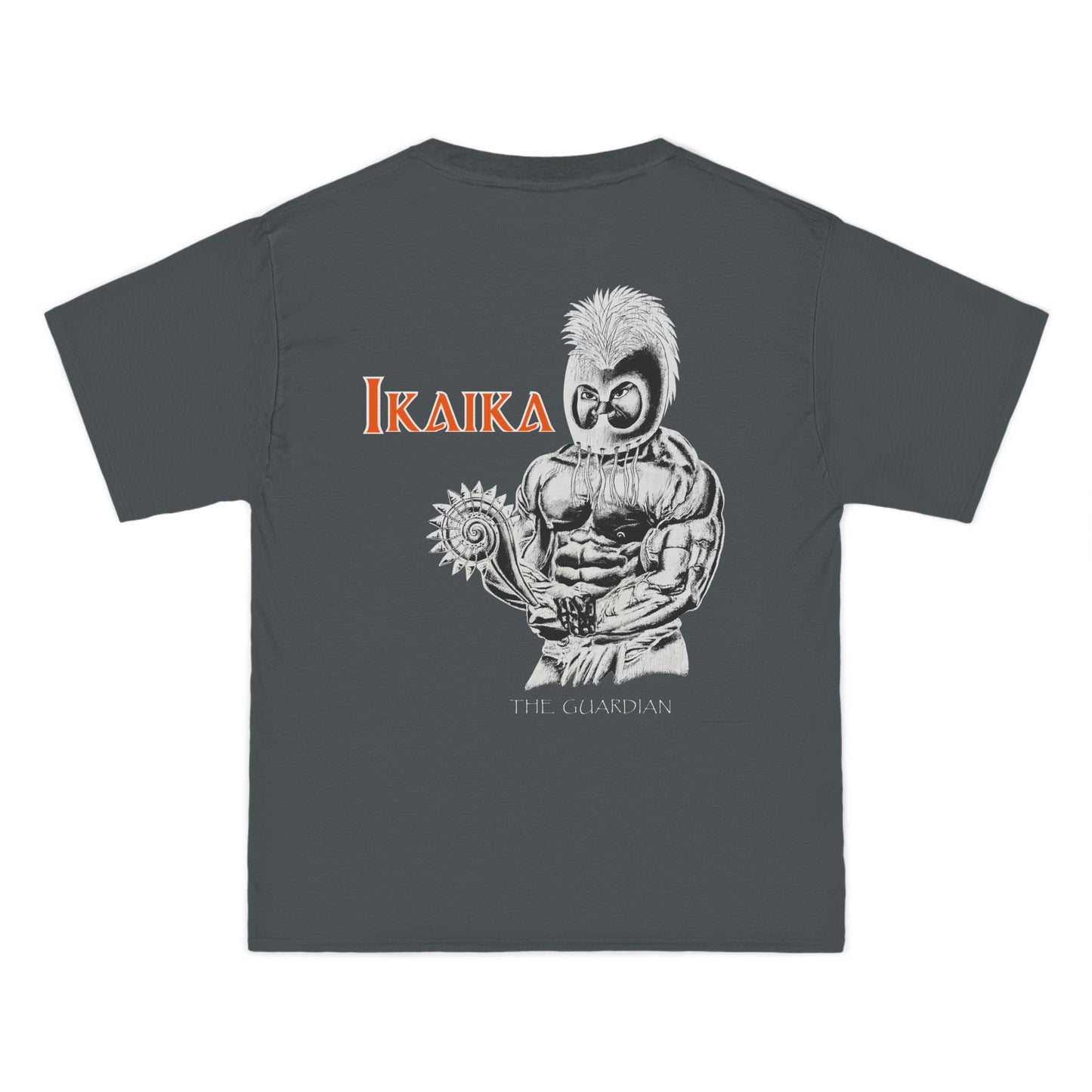 Hawaiian Strength Ikaika The Guardian Vintage Design 90s New Print Beefy-T® Short-Sleeve T-Shirt