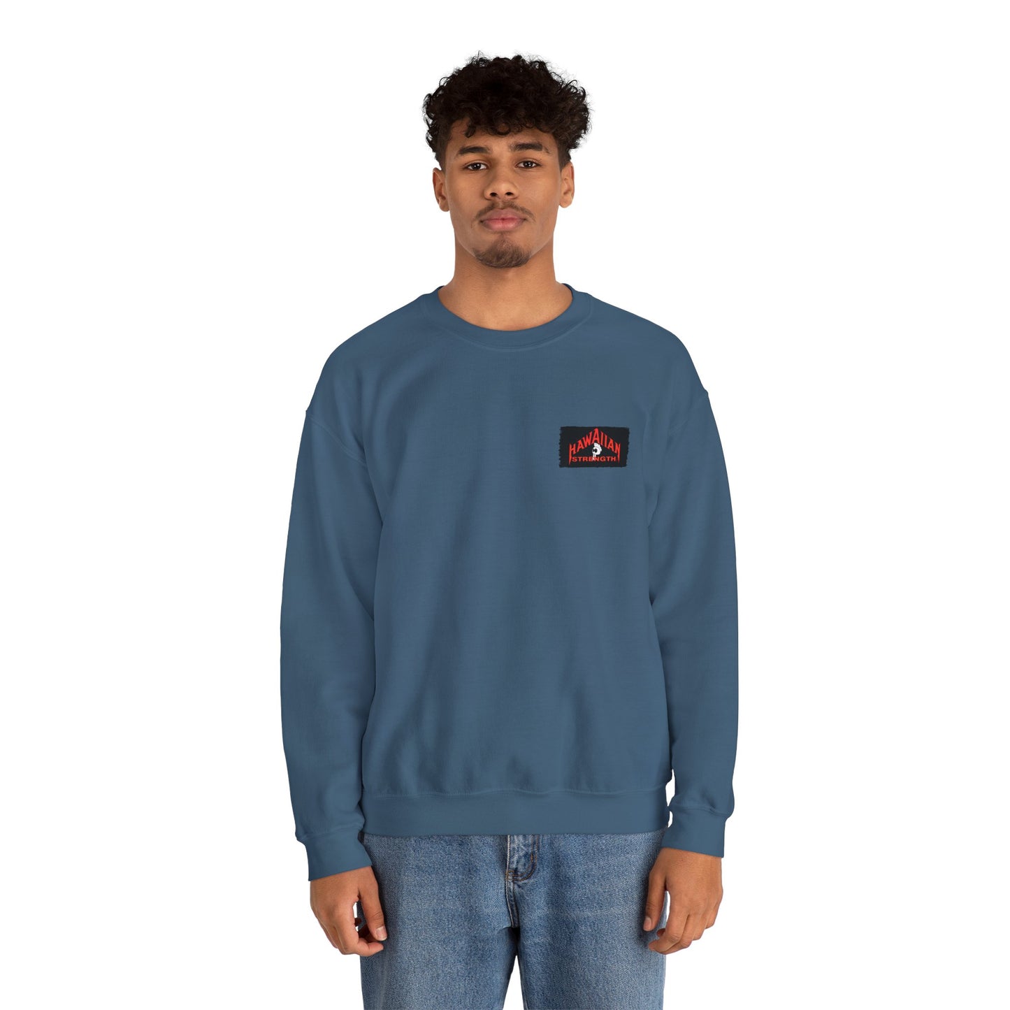 Hawaiian Strength The Sovereign Nation of Hawaii Vintage Design 90s New Print Unisex Heavy Blend™ Crewneck Sweatshirt