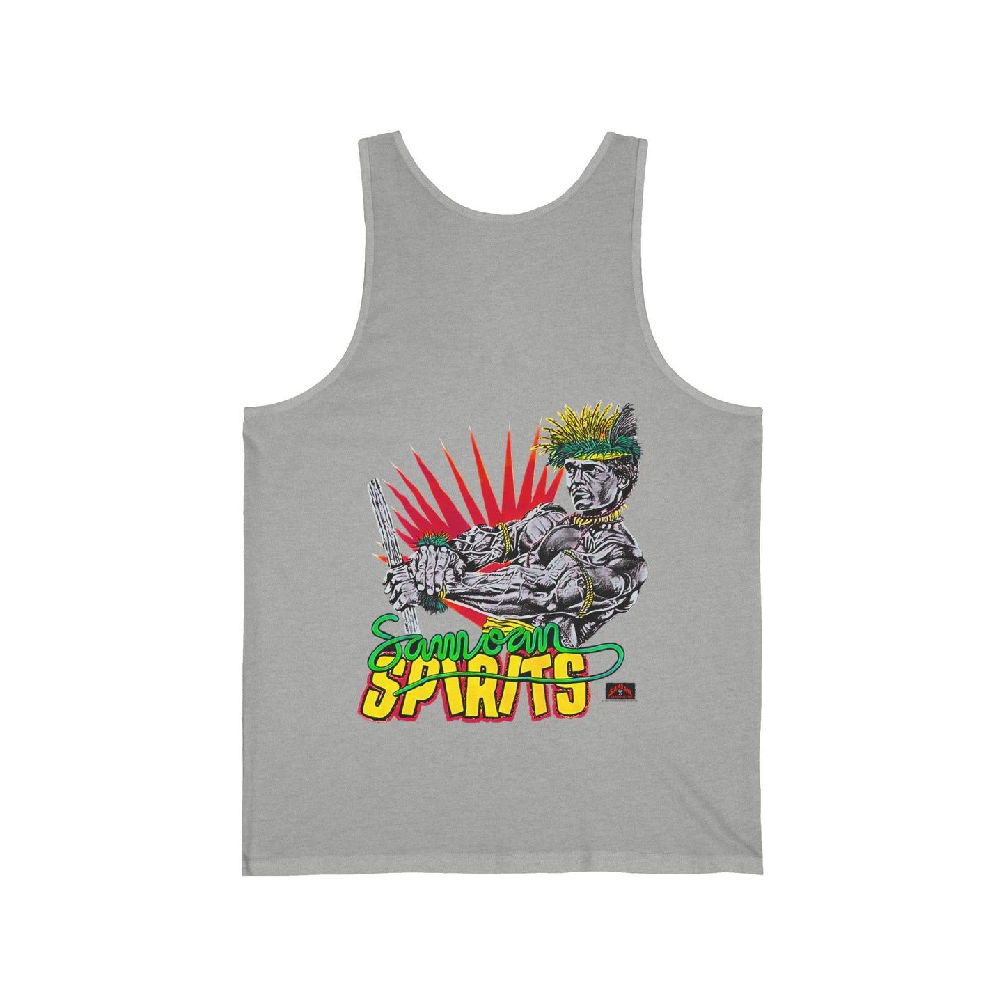 Samoan Strength Samoan Spirits Vintage 90s Design New Print Unisex Jersey Tank