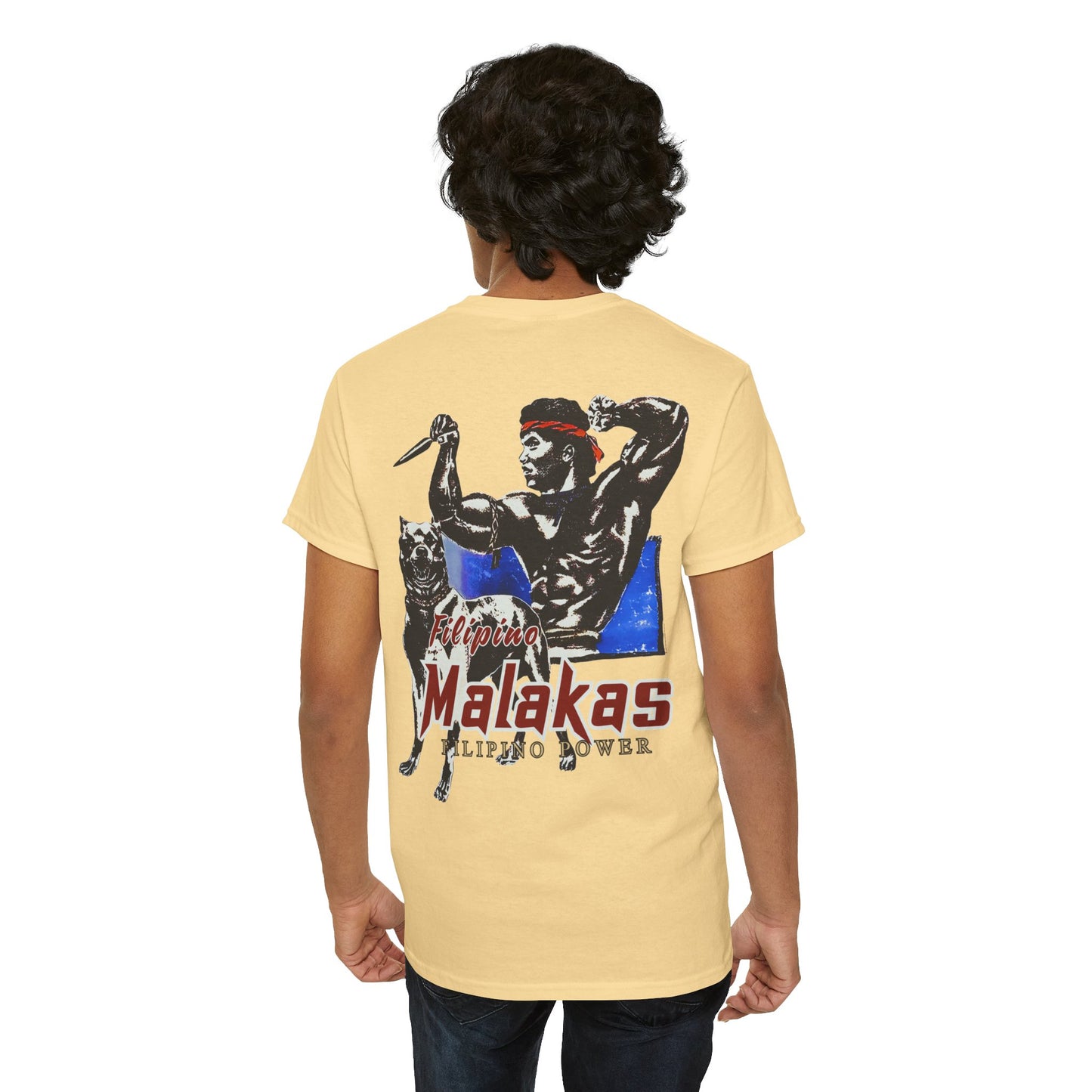 Filipino Strength Filipino Malakas Filipino Power Vintage Design 90s New Print Unisex Heavy Cotton Tee