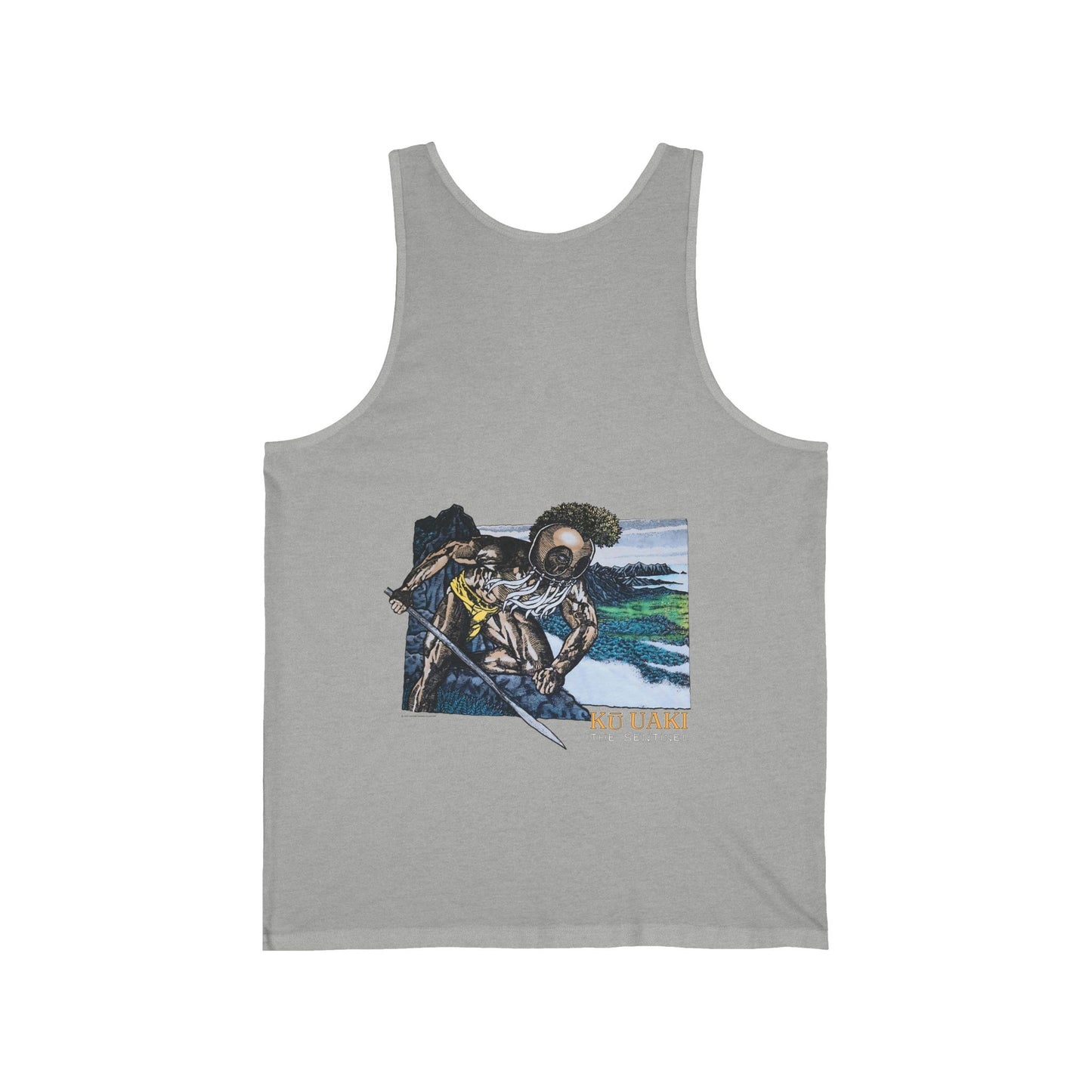 Hawaiian Strength Ku Uaki The Sentinel Unisex Jersey Tank