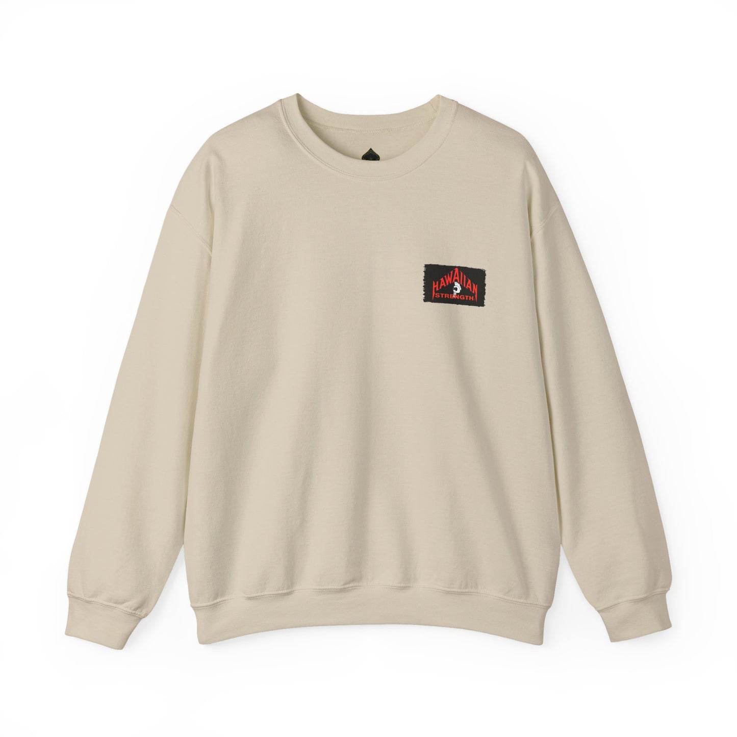 Hawaiian Strength The Champions of the Land Ka Pukaua Ahi Ka Nana Vintage Design 90s New Print Unisex Heavy Blend™ Crewneck Sweatshirt