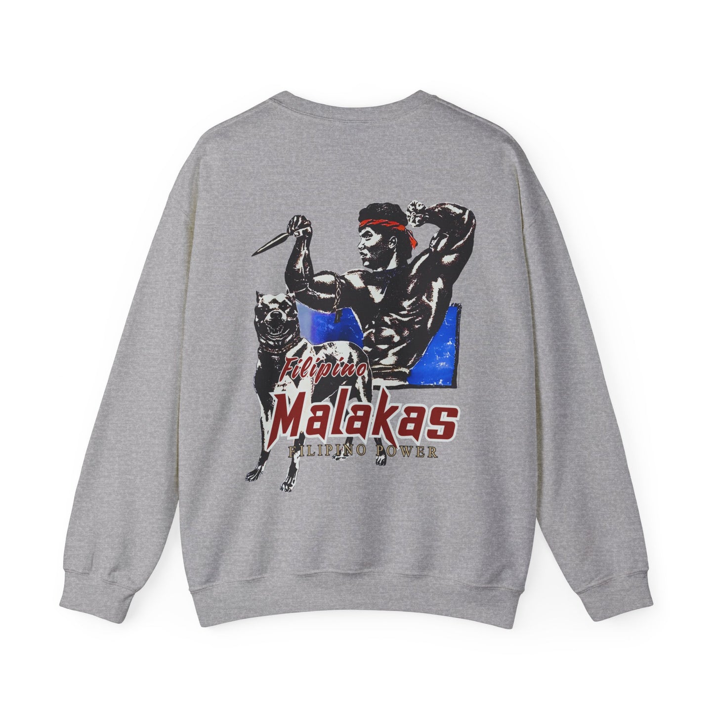 Filipino Strength Filipino Malakas Filipino Power Vintage Design 90s New Print Unisex Heavy Blend™ Crewneck Sweatshirt