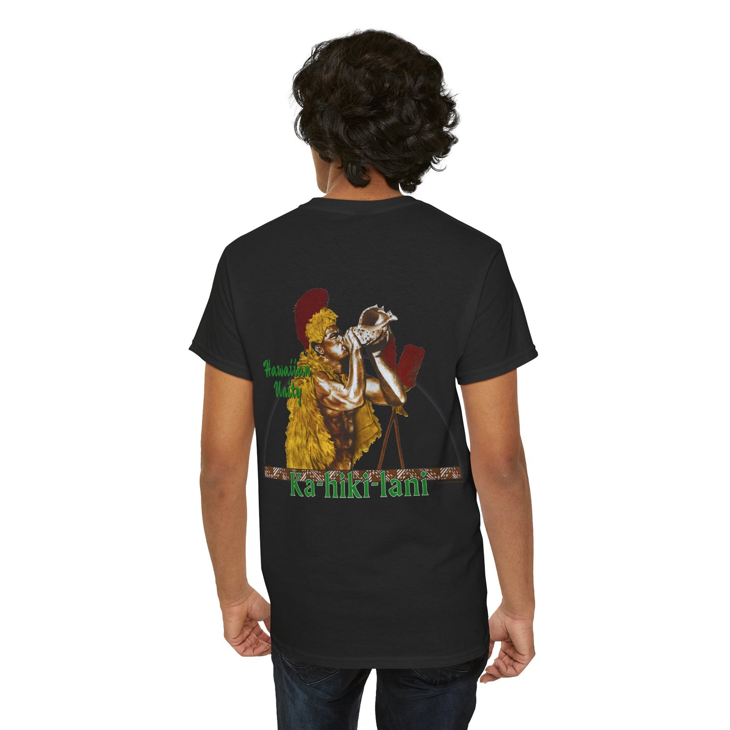 Hawaiian Strength Hawaiian Unity Ka-hiki-lani Vintage Design 90s New Print Unisex Heavy Cotton Tee