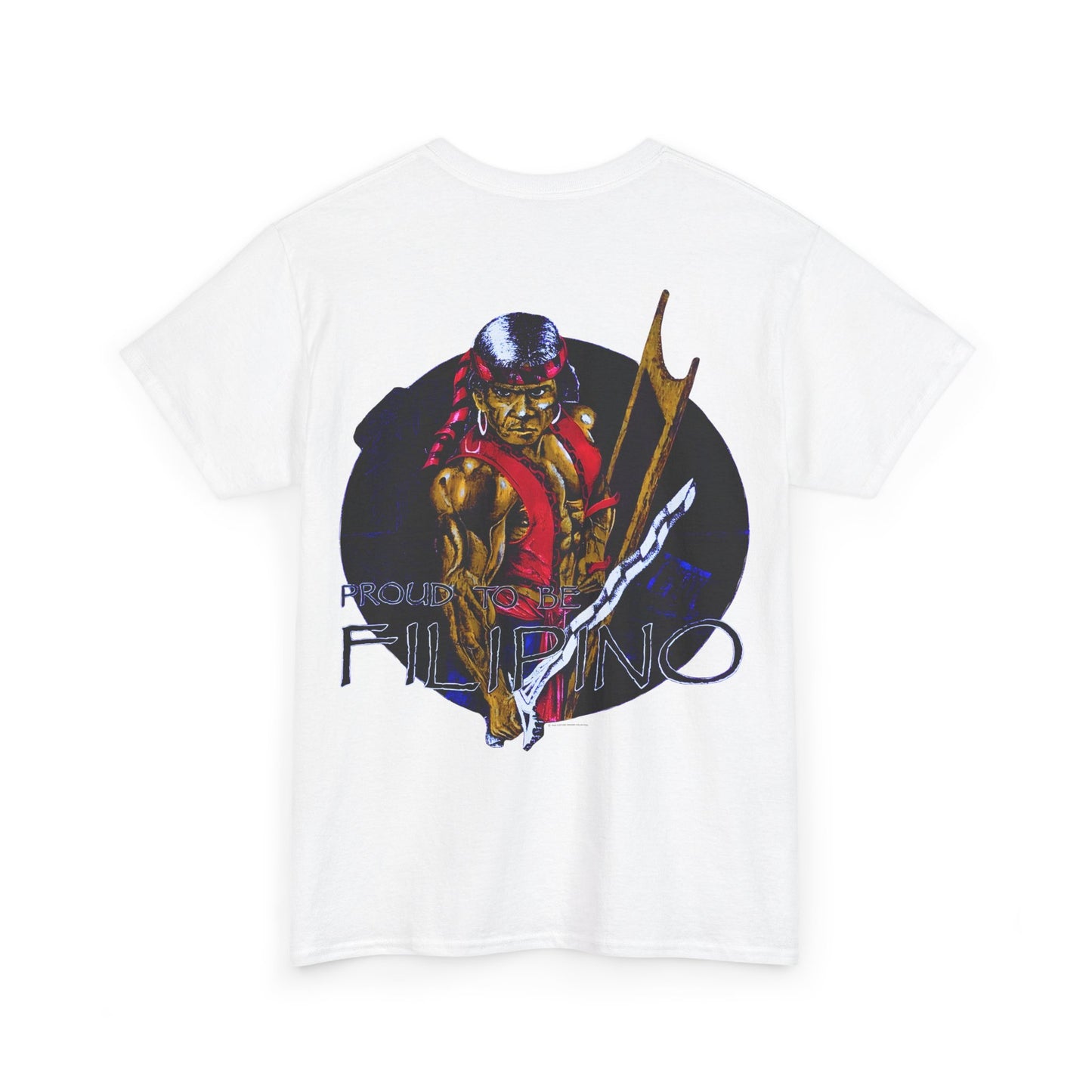 Filipino Strength Proud To Be Filipino Vintage Design 90s New Print T-shirt Unisex Heavy Cotton Tee