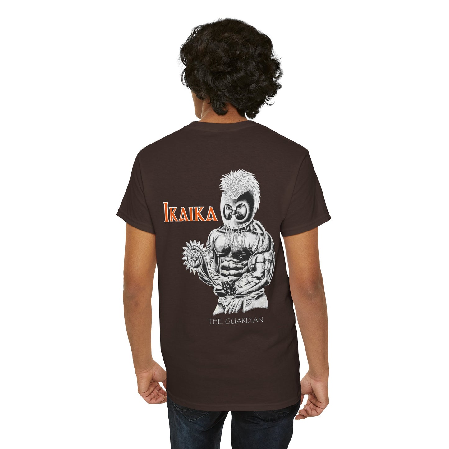 Hawaiian Strength Ikaika The Guardian Vintage Design 90s New Print Unisex Heavy Cotton Tee