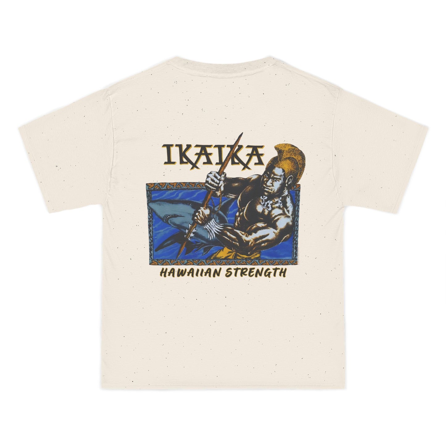 Hawaiian Strength Ikaika Hawaiian Strength Vintage Design 90s New Print Beefy-T® Short-Sleeve T-Shirt