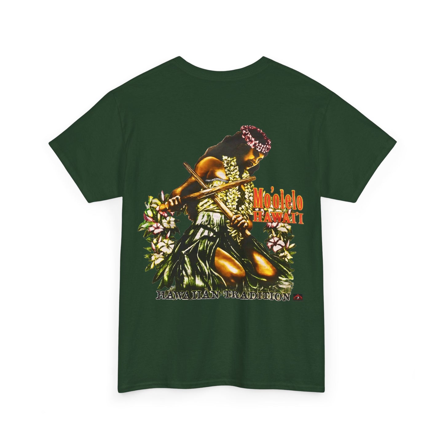 Hawaiian Strength Hawaiian Tradition Mo'olelo Hawai'i Vintage Design 90s New Print T-shirt Unisex Heavy Cotton Tee