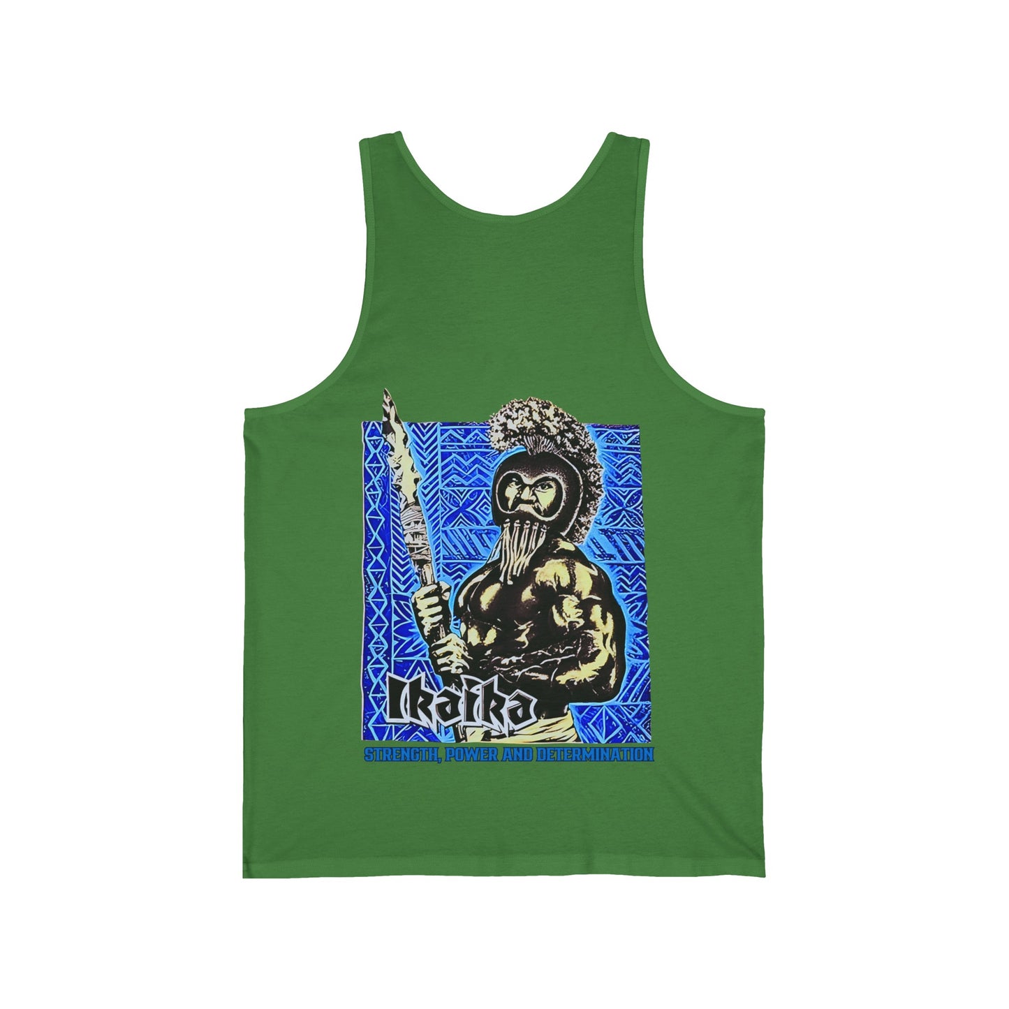 Hawaiian Strength Ikaika Strength Power and Determination Vintage Design 90s New Print Unisex Jersey Tank