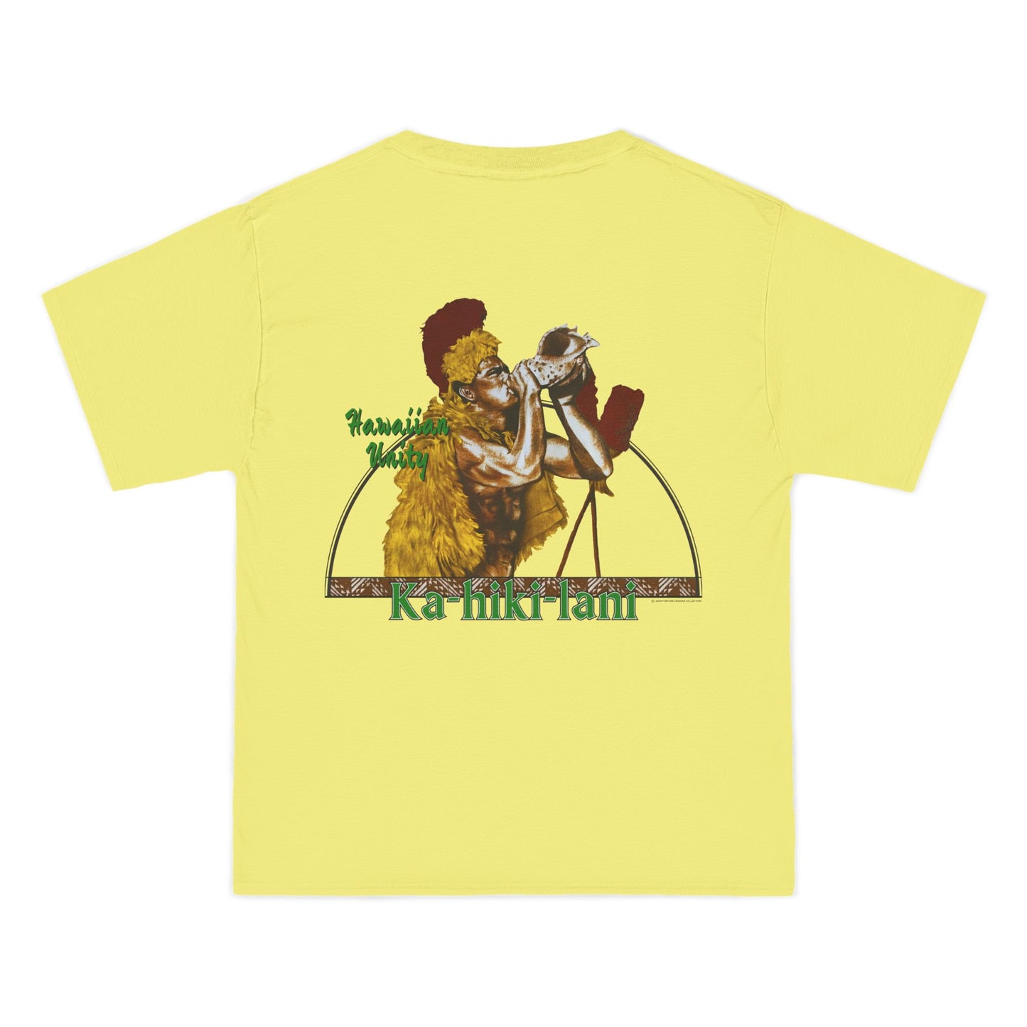 Hawaiian Strength Hawaiian Unity Ka-hiki-lani Vintage Design 90s New Print Beefy-T® Short-Sleeve T-Shirt