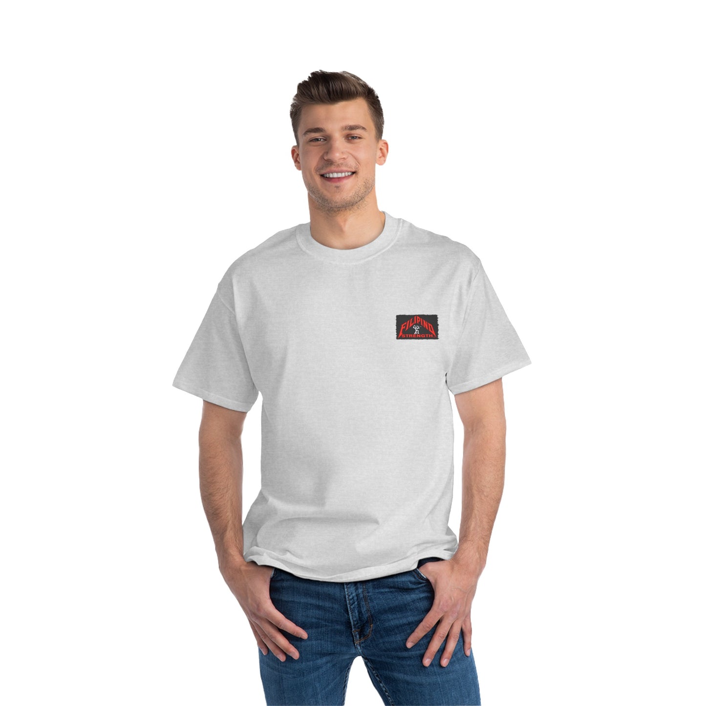 Filipino Strength Filipino Malakas Filipino Power Vintage Design 90s New Print Beefy-T® Short-Sleeve T-Shirt
