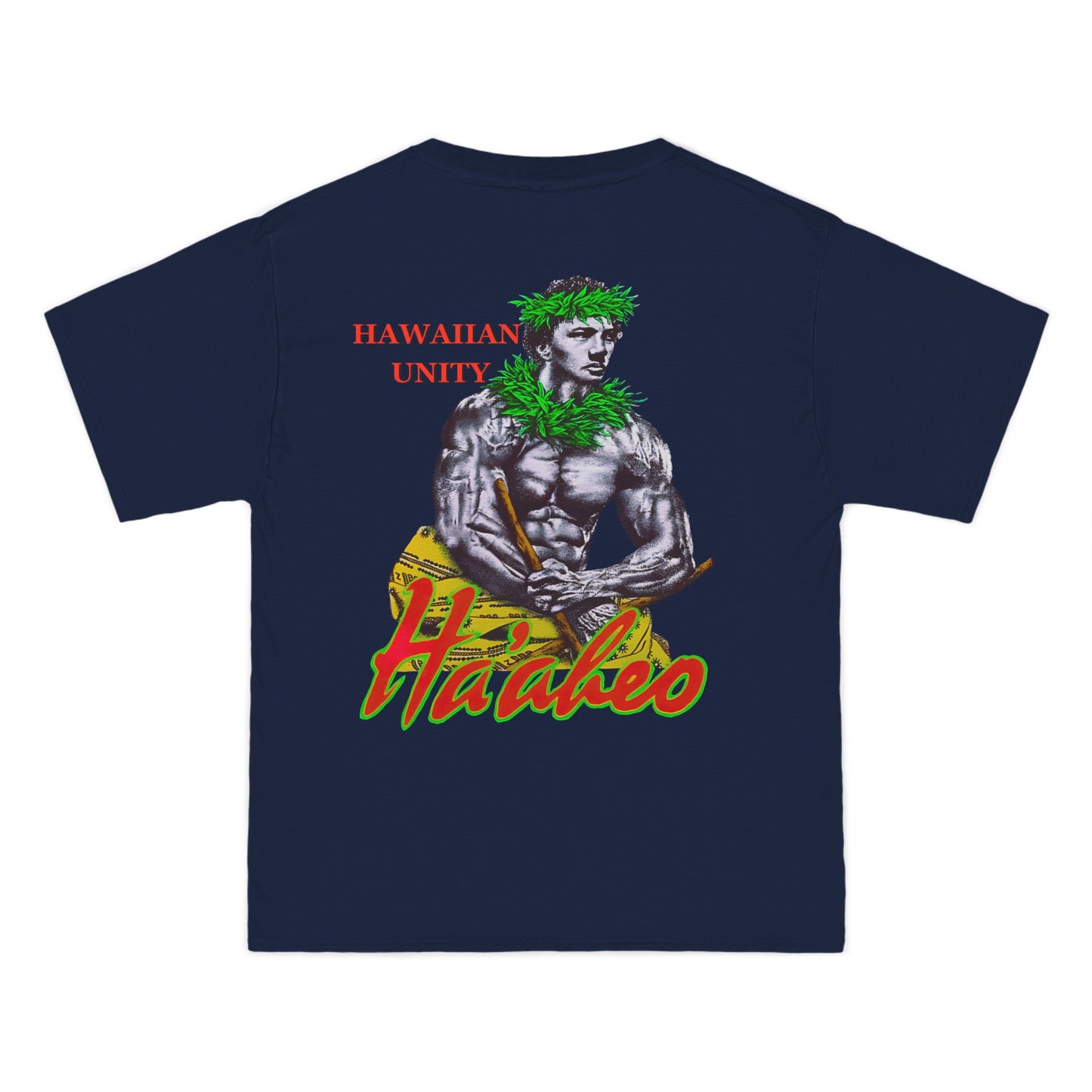 Hawaiian Strength Hawaiian Unity Ha'aheo Vintage Design 90s New Print Beefy-T® Short-Sleeve T-Shirt