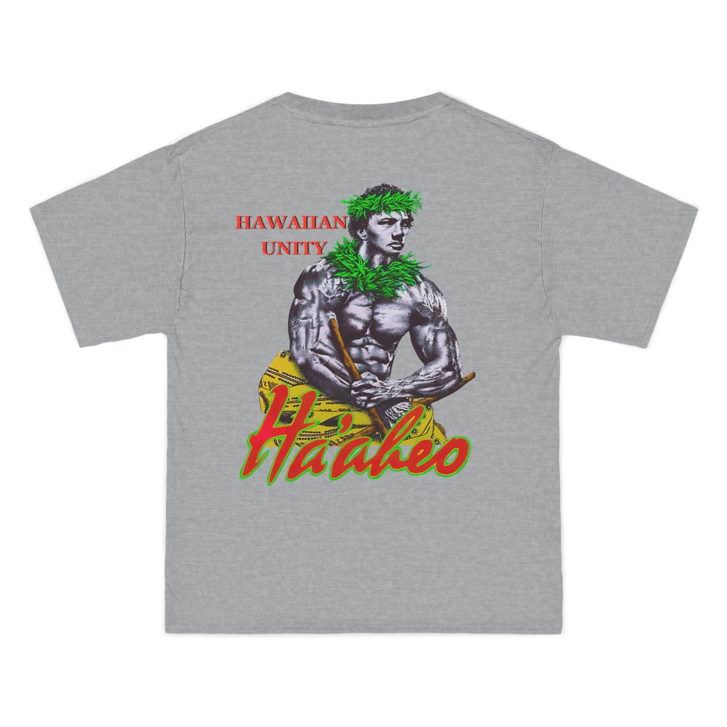 Hawaiian Strength Hawaiian Unity Ha'aheo Vintage Design 90s New Print Beefy-T® Short-Sleeve T-Shirt