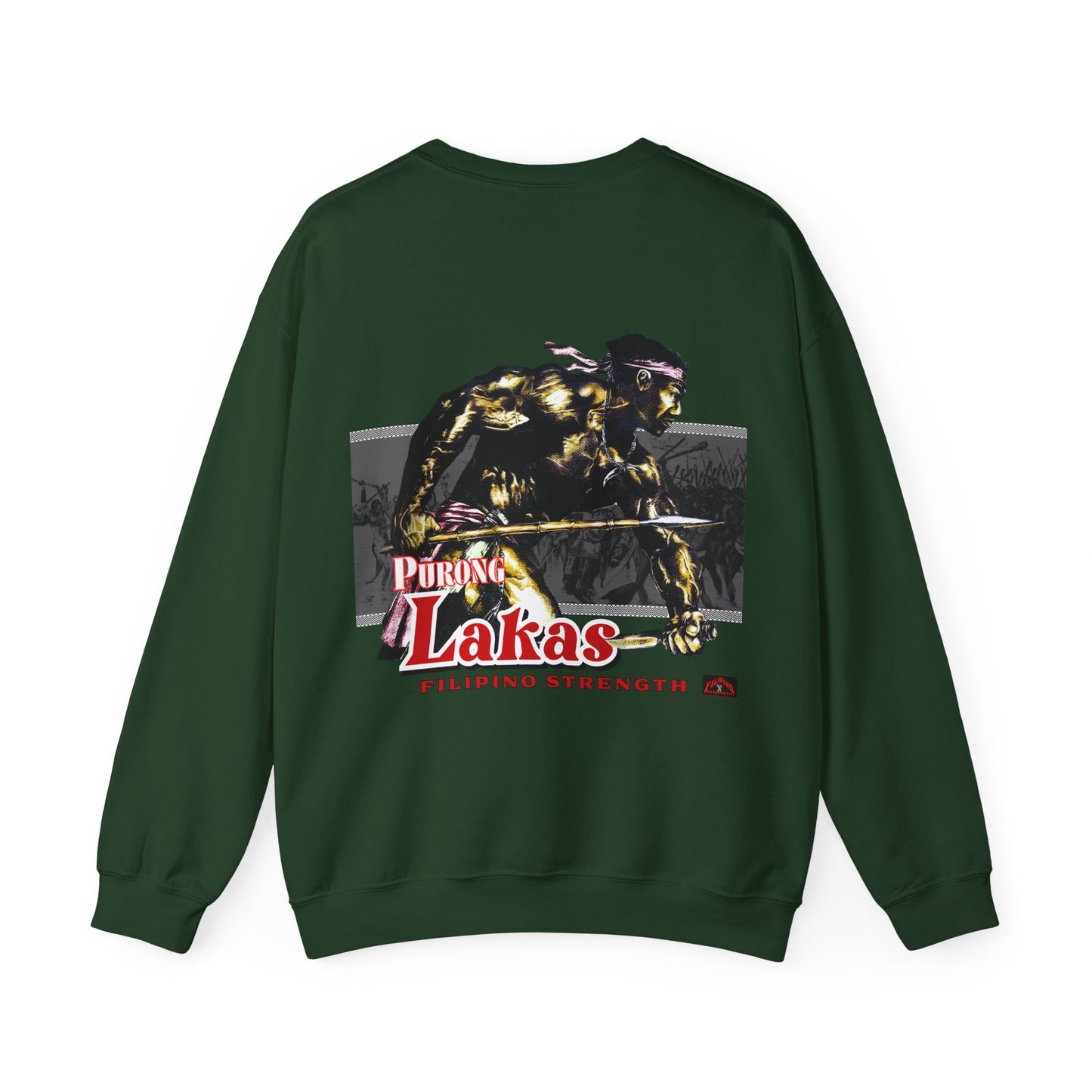 Filipino Strength Purong Lakas Filipino Strength Unisex Heavy Blend™ Crewneck Sweatshirt