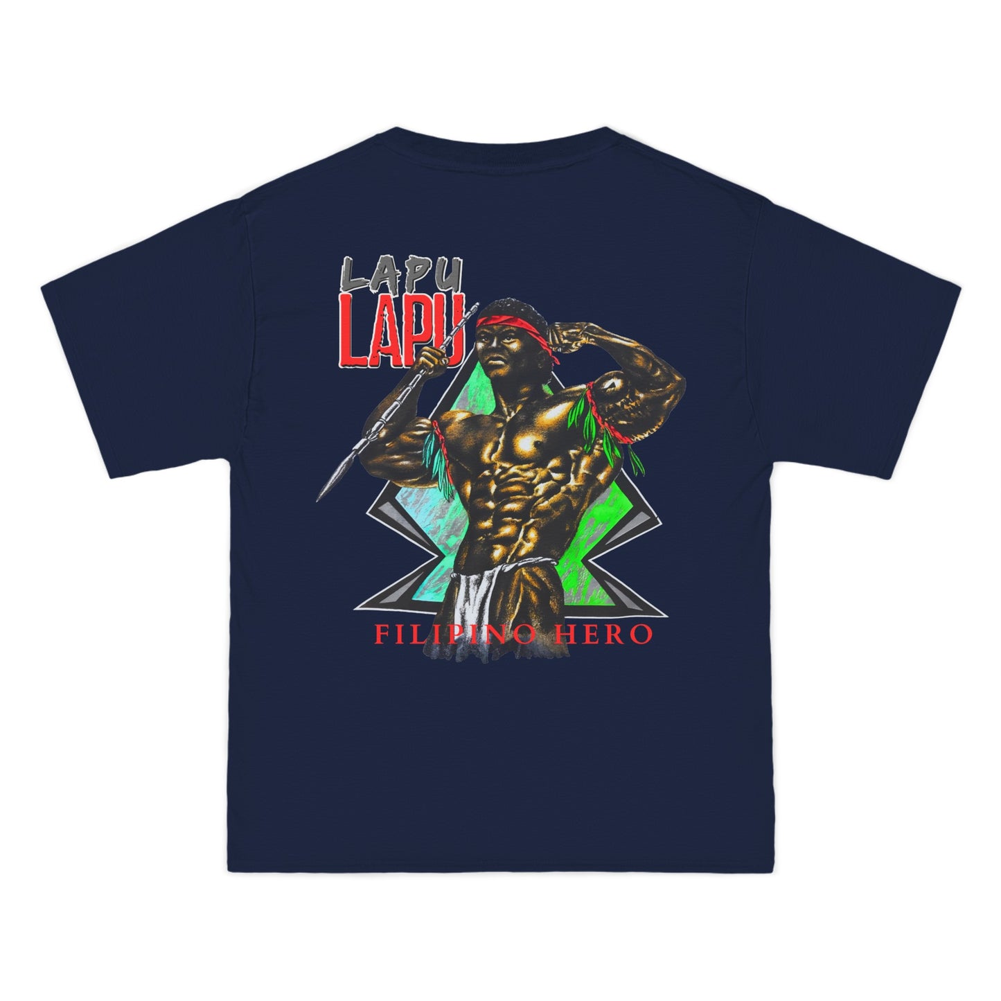 Filipino Strength Lapu Lapu Filipino Hero Vintage Design 90s New Print Beefy-T® Short-Sleeve T-Shirt