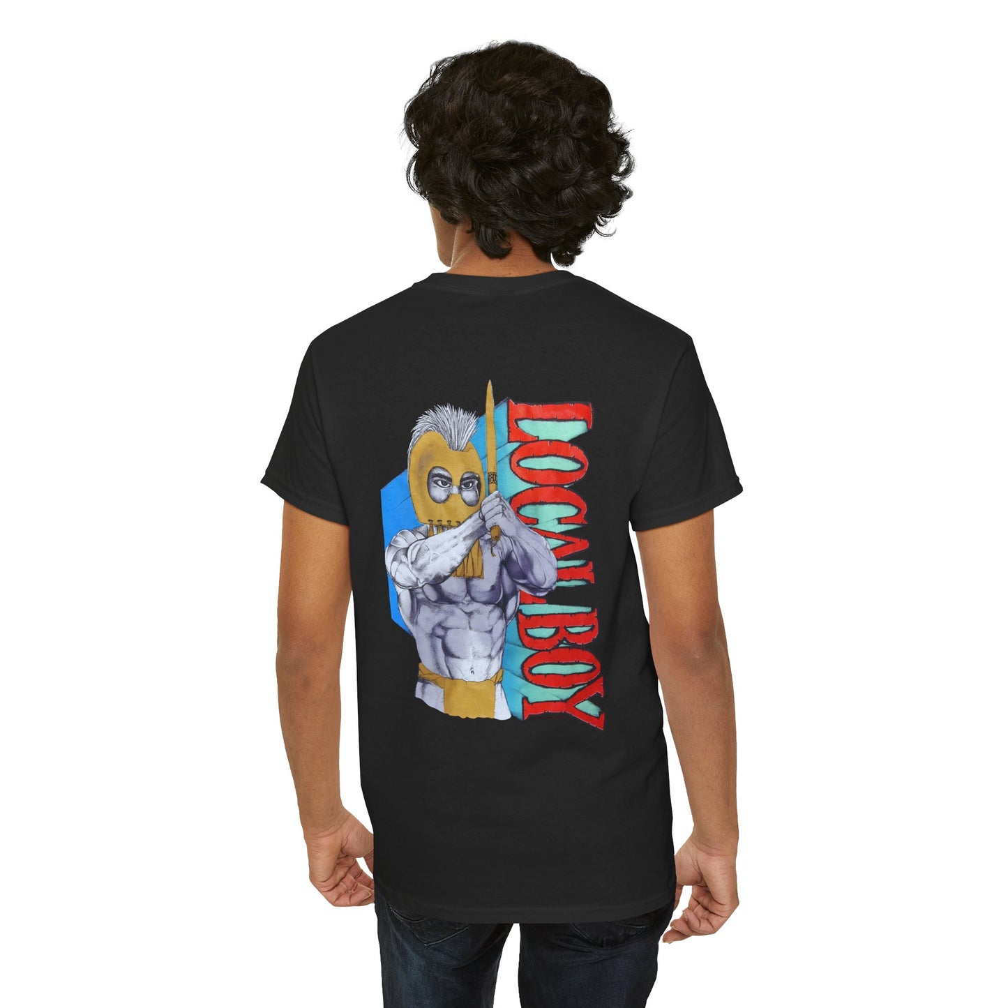 Hawaiian Strength Local Boy Vintage Design 90s New Print Unisex Heavy Cotton Tee