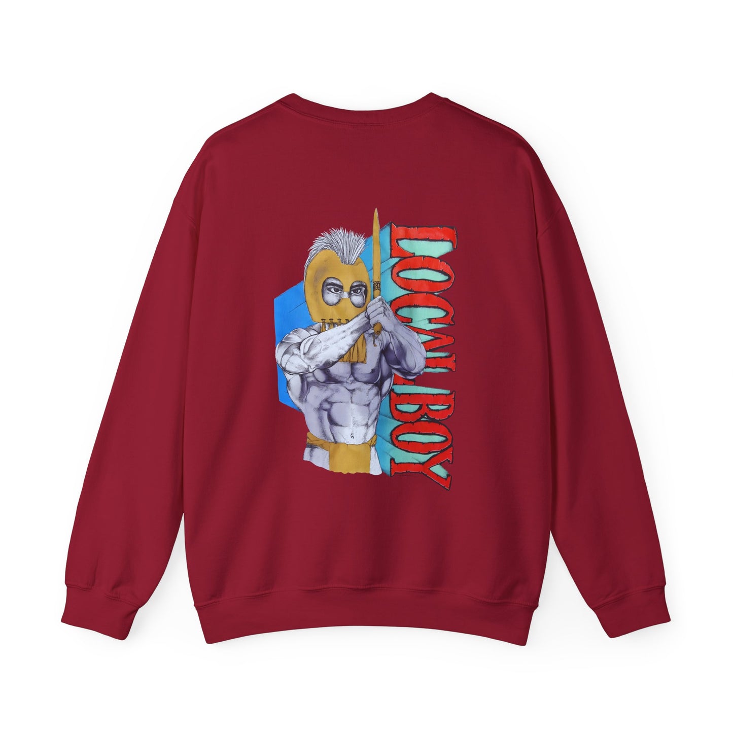 Hawaiian Strength Local Boy Vintage Design 90s New Print Unisex Heavy Blend™ Crewneck Sweatshirt