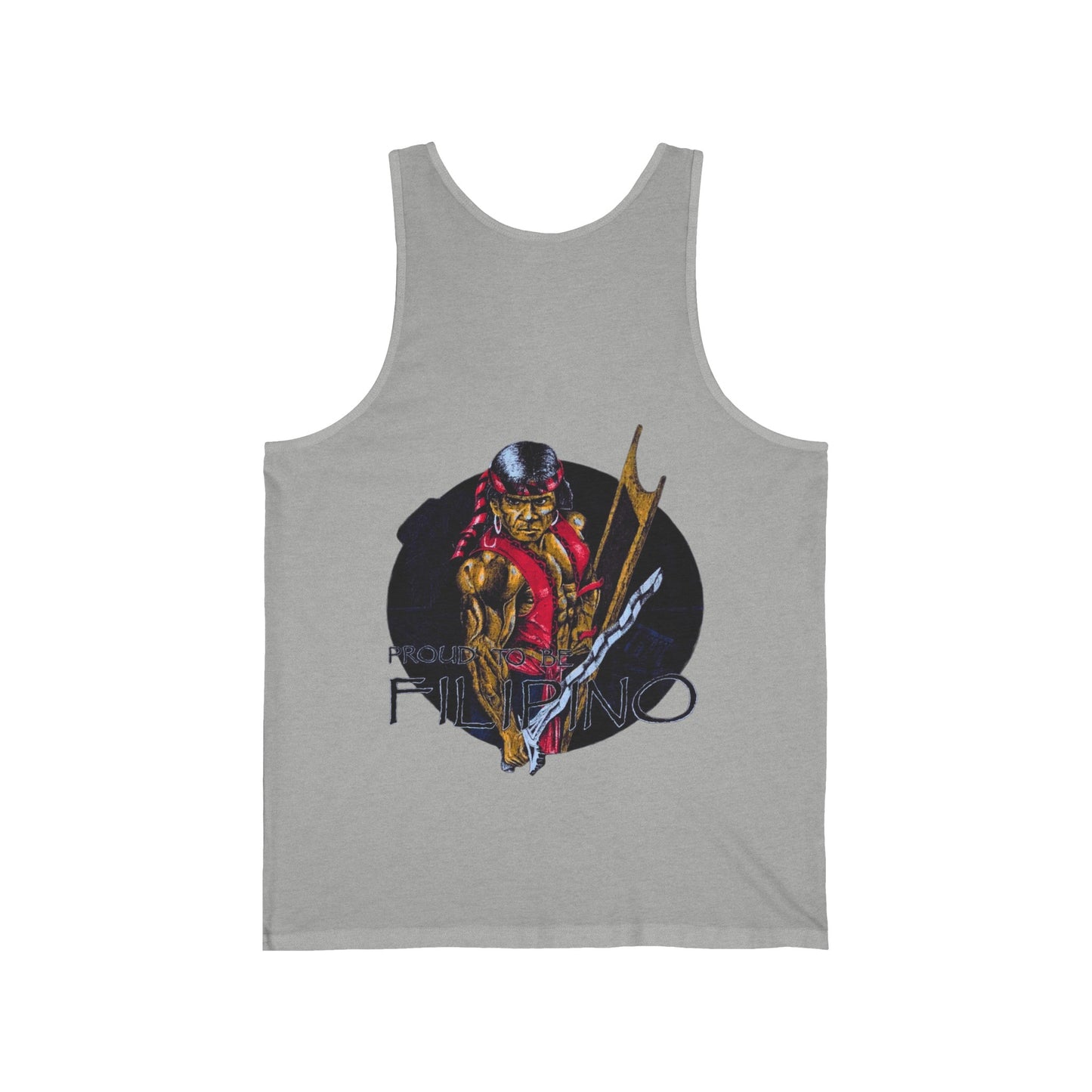 Filipino Strength Proud To Be Filipino Vintage Design 90s New Print Unisex Jersey Tank