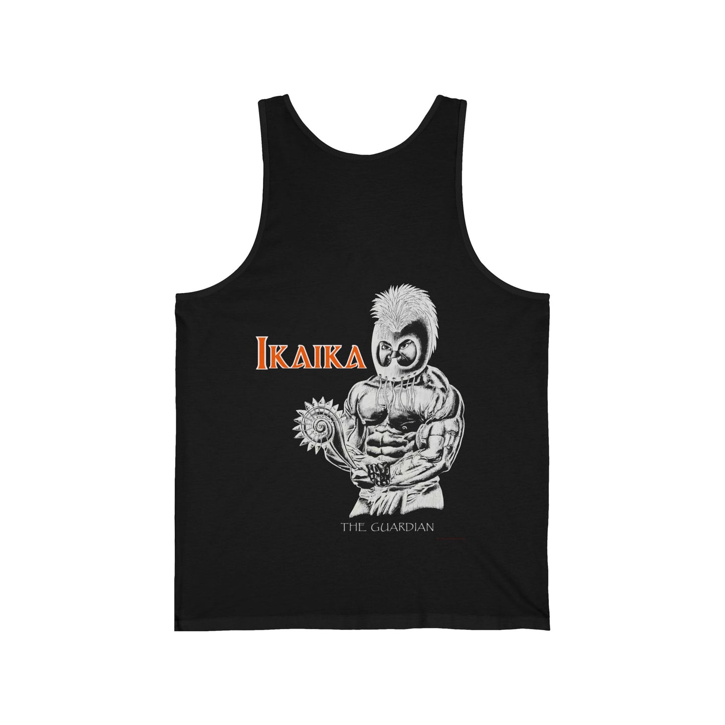 Hawaiian Strength Ikaika The Guardian Vintage Design 90s New Print Unisex Jersey Tank