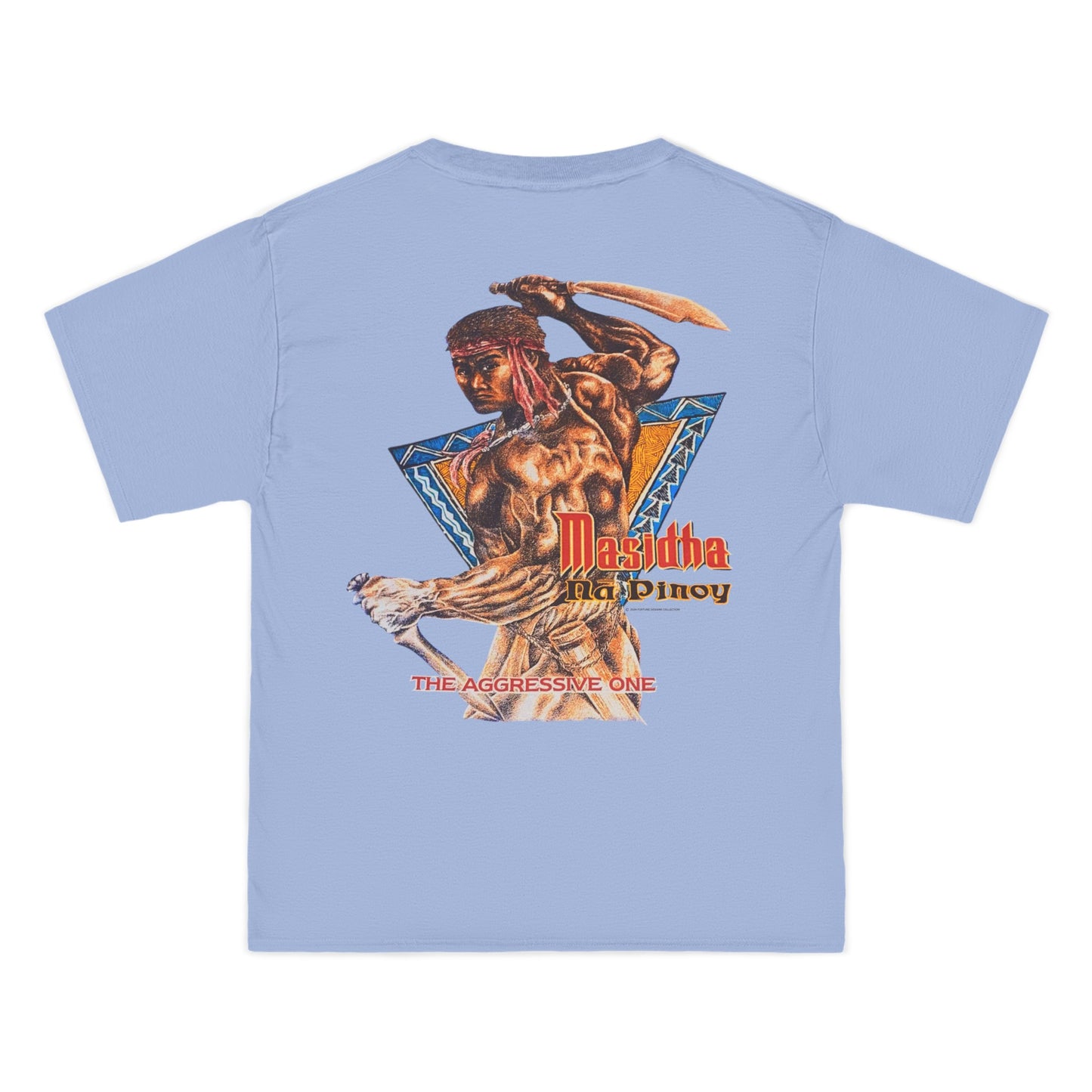 Filipino Strength Masidha na Pinoy The Aggressive One Vintage Design 90s New Print Beefy-T® Short-Sleeve T-Shirt