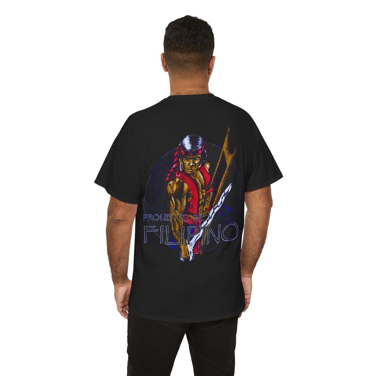 Filipino Strength Proud To Be Filipino Vintage Design 90s New Print T-shirt Unisex Heavy Cotton Tee