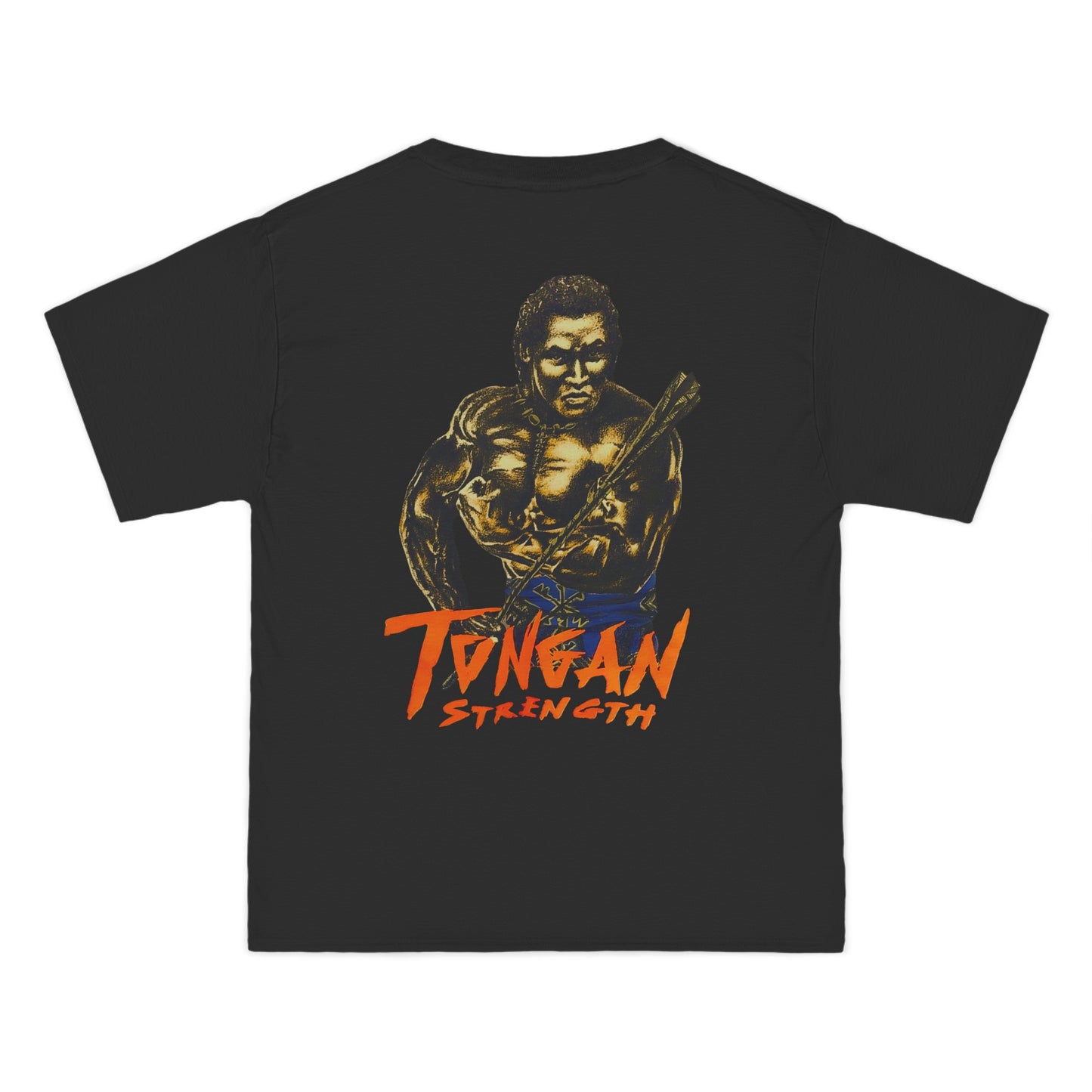 Local Strength Tongan Strength Vintage Design 90s New Print Beefy-T® Short-Sleeve T-Shirt