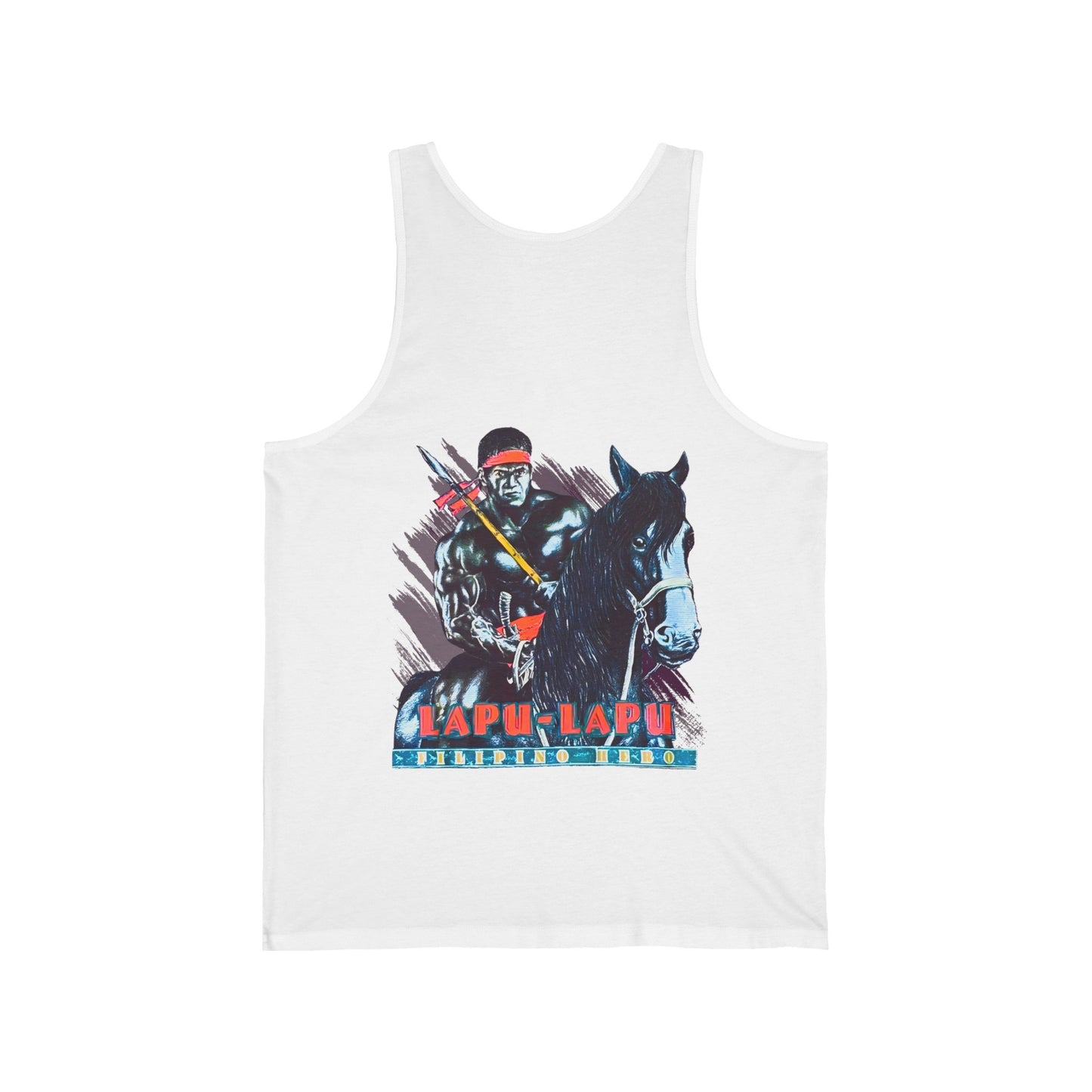 Filipino Strength Lapu-Lapu Filipino Hero Vintage Design 90s New Print Unisex Jersey Tank