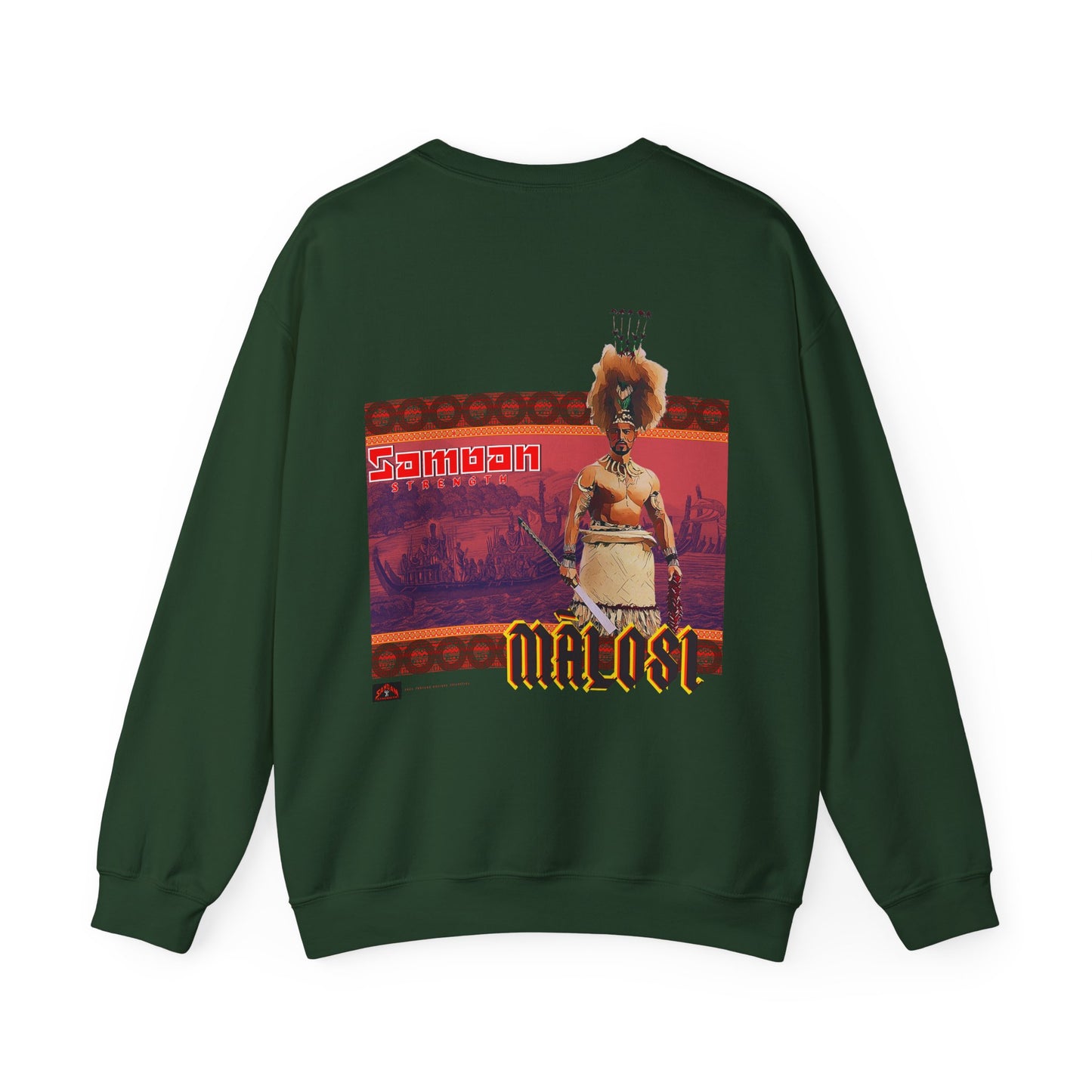 Samoan Strength Malosi Samoan Strength Unisex Heavy Blend™ Crewneck Sweatshirt