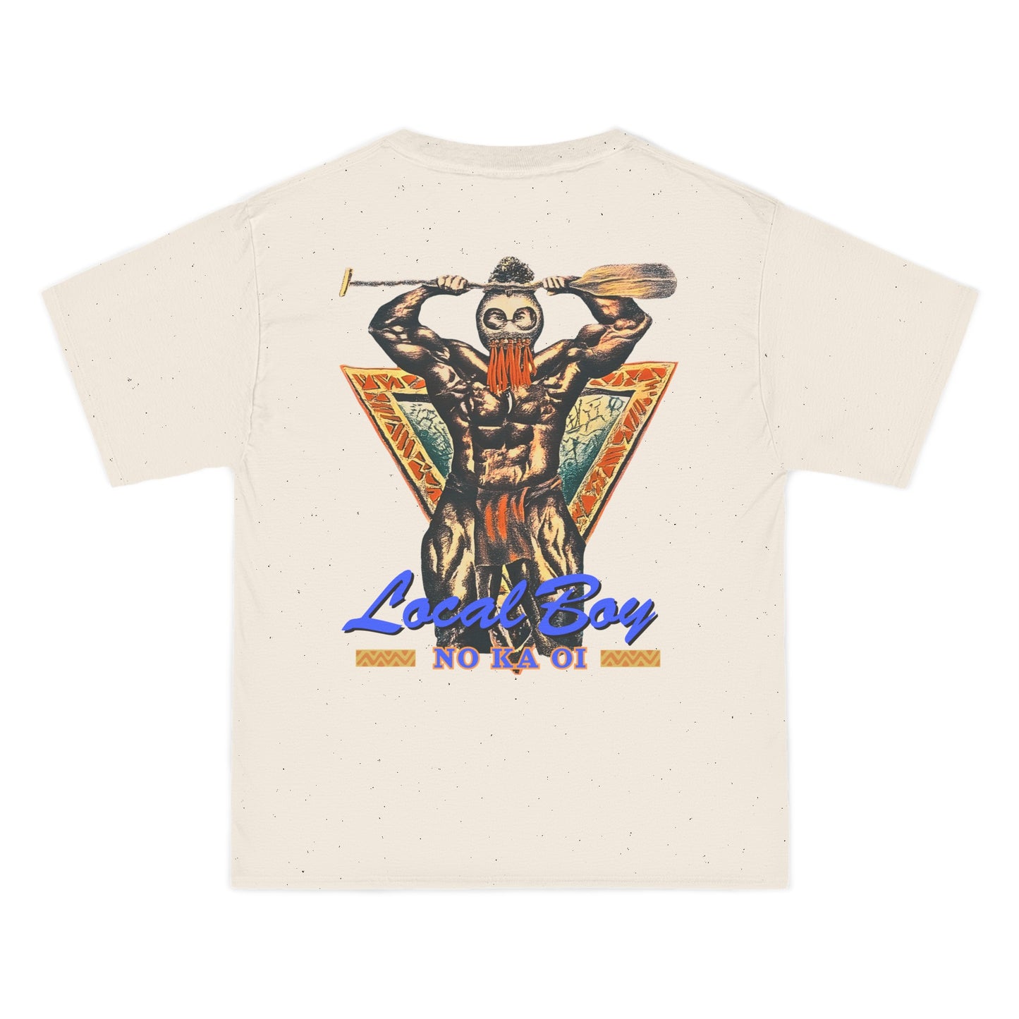 Hawaiian Strength Local Boy No Ka Oi Shirt Vintage Design 90s New Print Beefy-T® Short-Sleeve T-Shirt