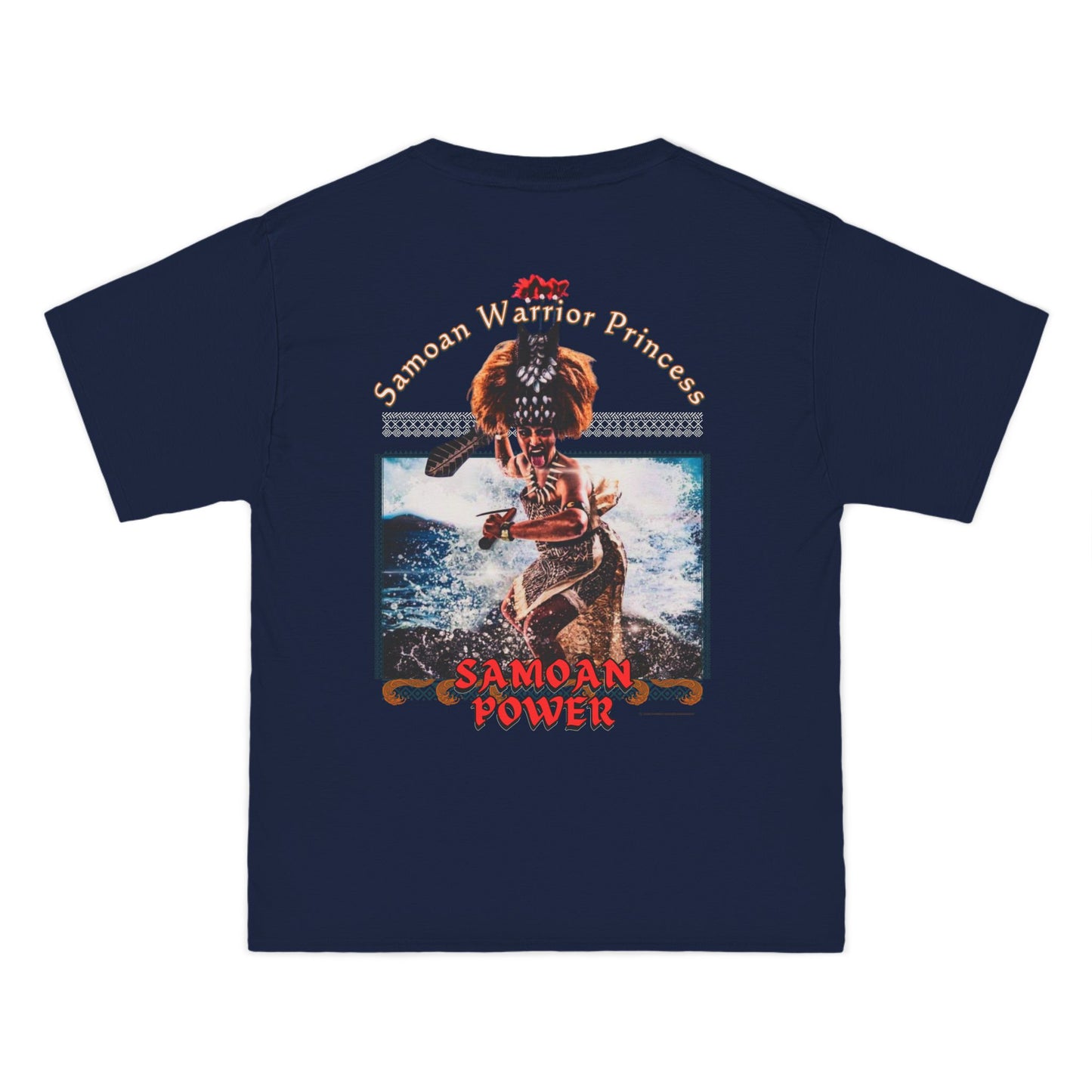 Samoan Strength Samoan Warrior Princess Samoan Power Beefy-T® Short-Sleeve T-Shirt