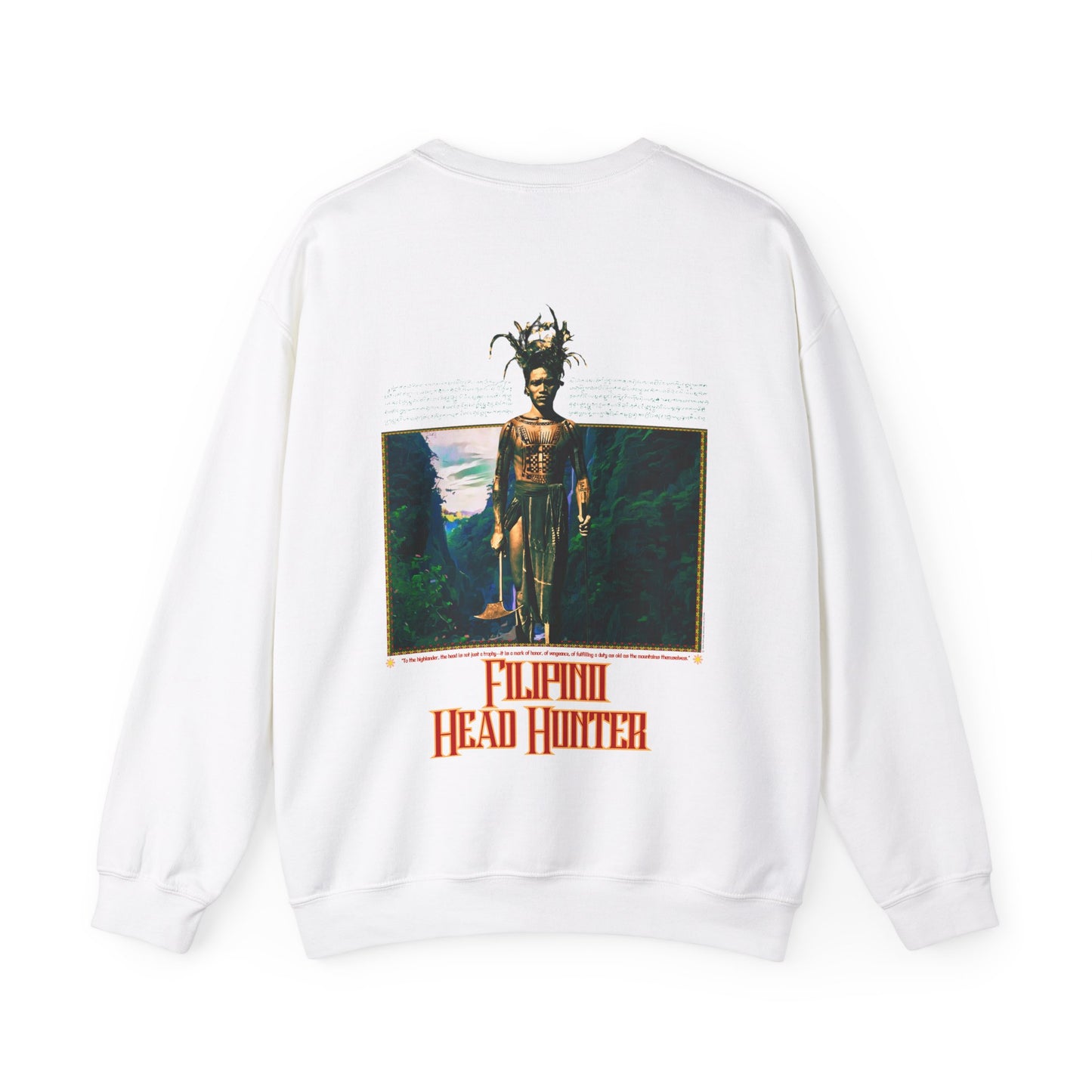 Filipino Strength Filipino HeadHunter Unisex Heavy Blend™ Crewneck Sweatshirt