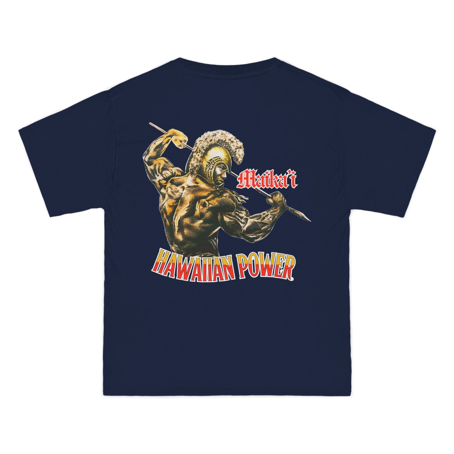Hawaiian Strength Maika'i Hawaiian Power Vintage Design 90s New Print Beefy-T® Short-Sleeve T-Shirt