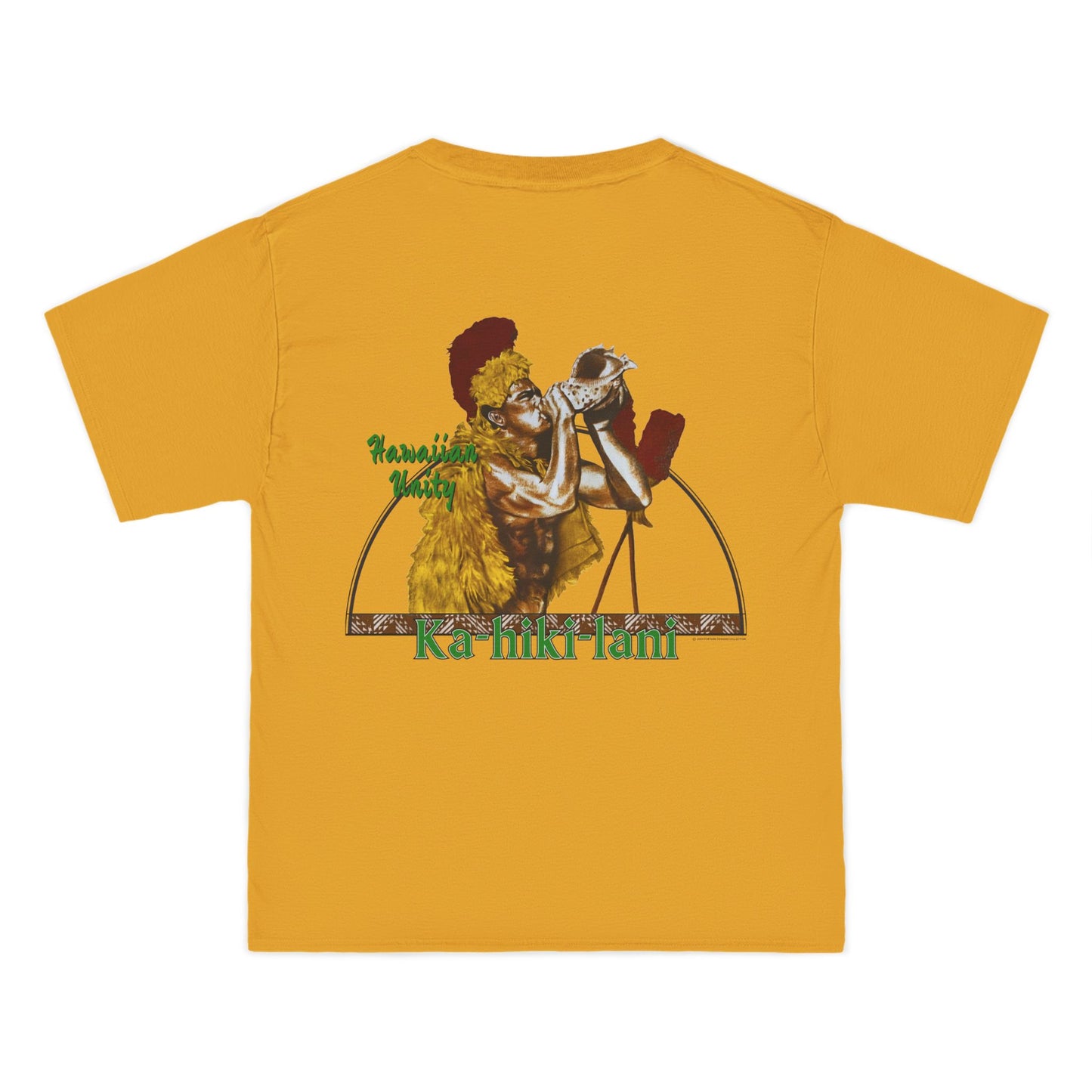 Hawaiian Strength Hawaiian Unity Ka-hiki-lani Vintage Design 90s New Print Beefy-T® Short-Sleeve T-Shirt