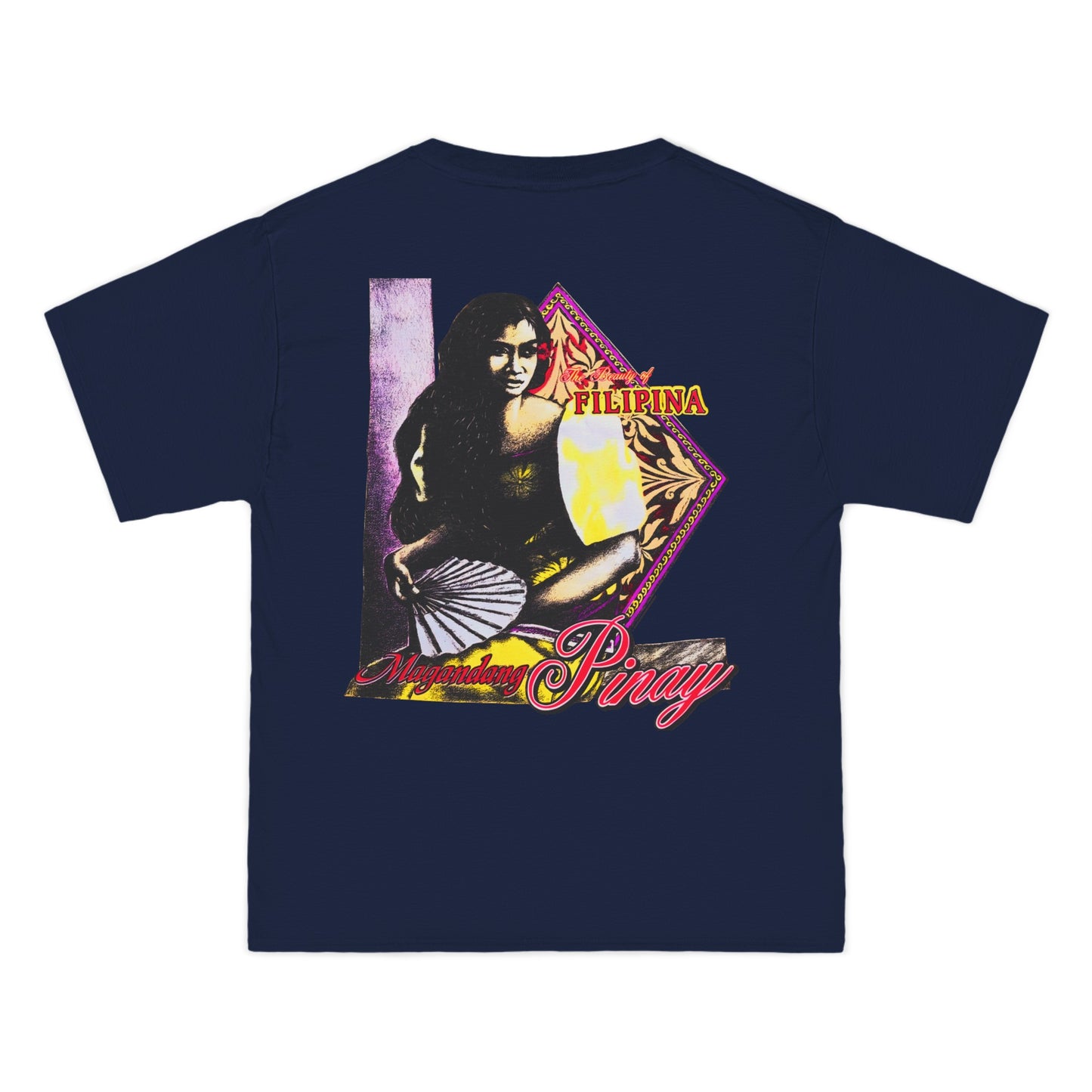 Filipino Strength The Beauty Of Filipina Magandang Pinay Vintage Design 90s New Print Beefy-T® Short-Sleeve T-Shirt