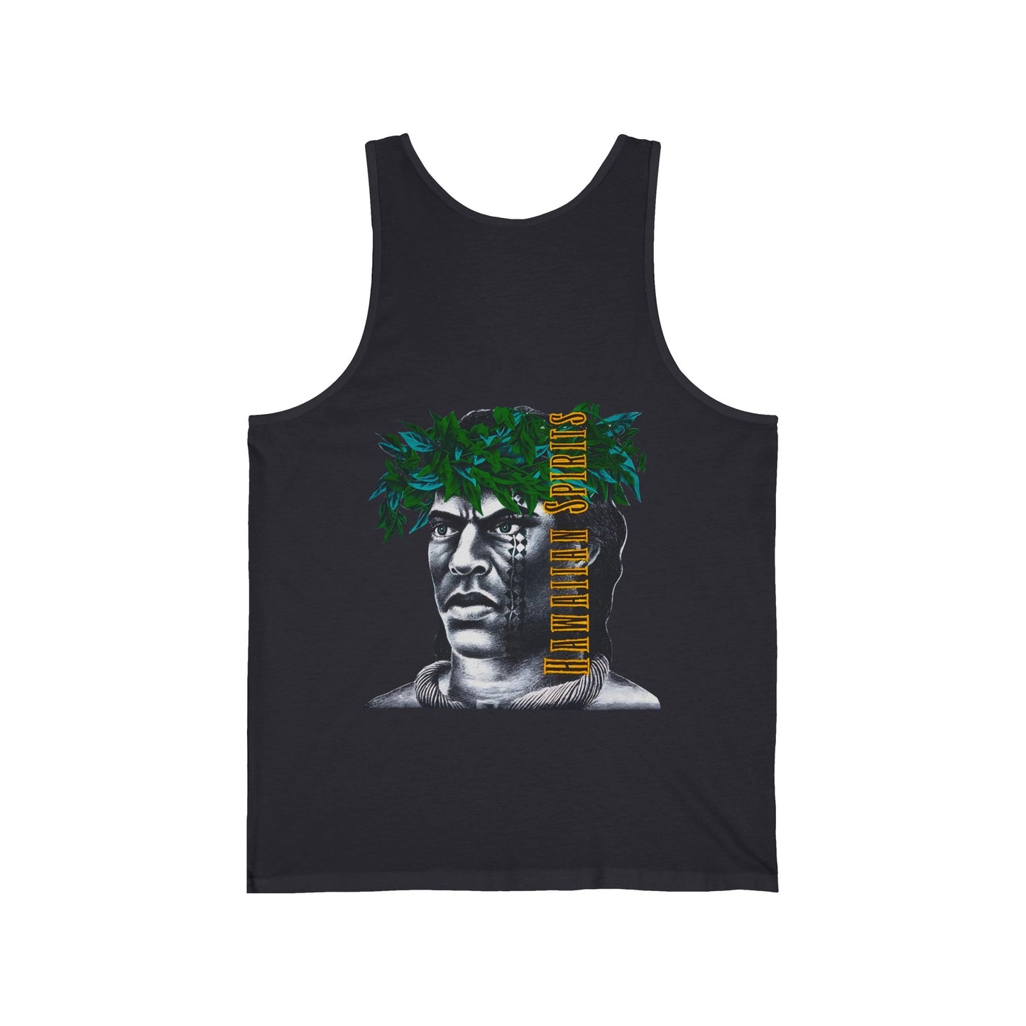 Hawaiian Strength Hawaiian Spirits Vintage Designs 90s New Print Unisex Jersey Tank