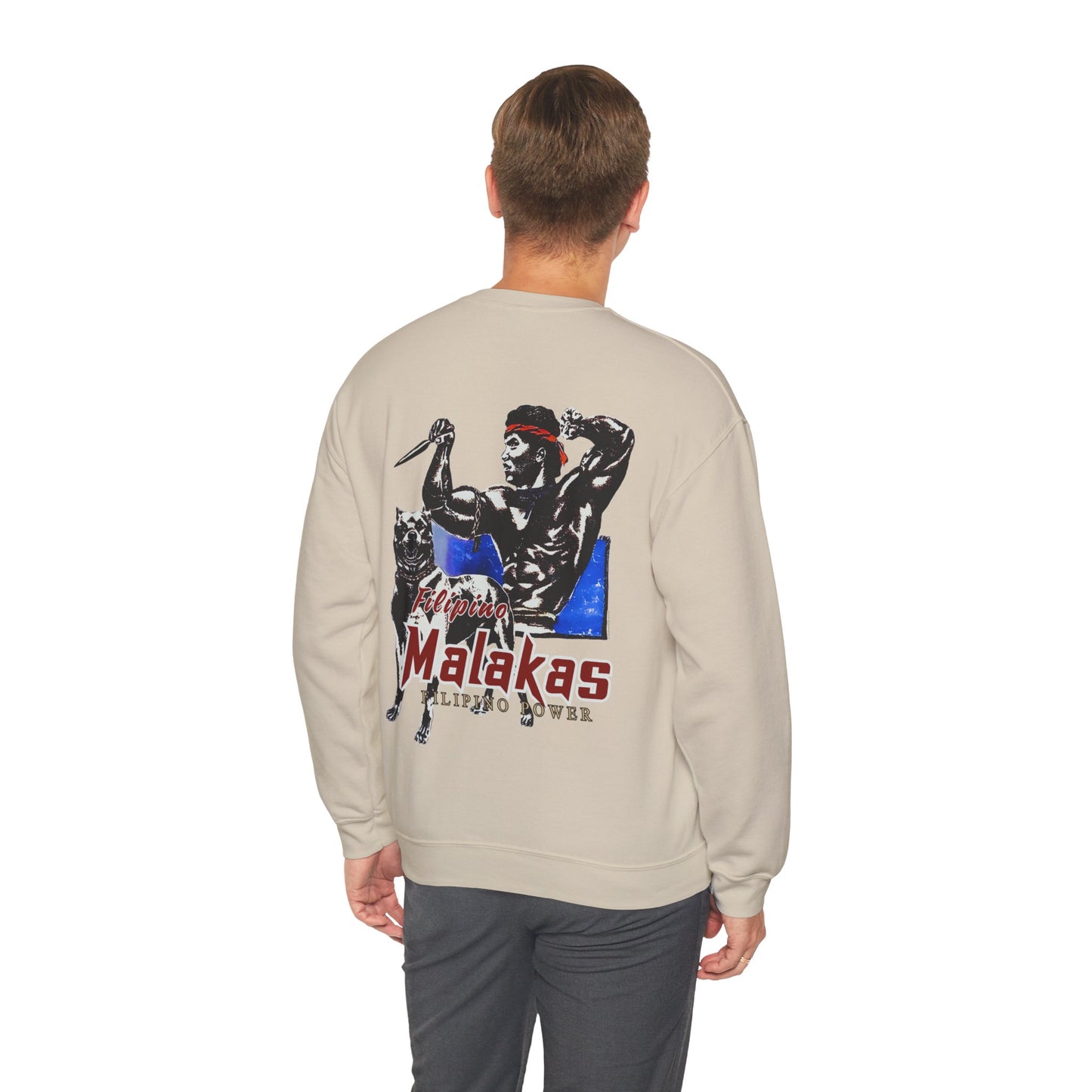 Filipino Strength Filipino Malakas Filipino Power Vintage Design 90s New Print Unisex Heavy Blend™ Crewneck Sweatshirt