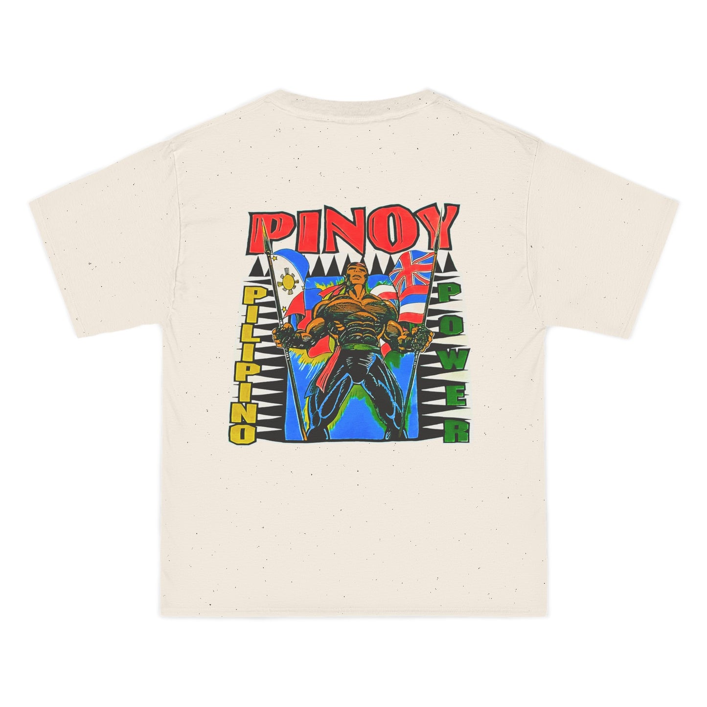 Filipino Strength Pinoy Pilipino Power Vintage Design 90s New Print Beefy-T® Short-Sleeve T-Shirt