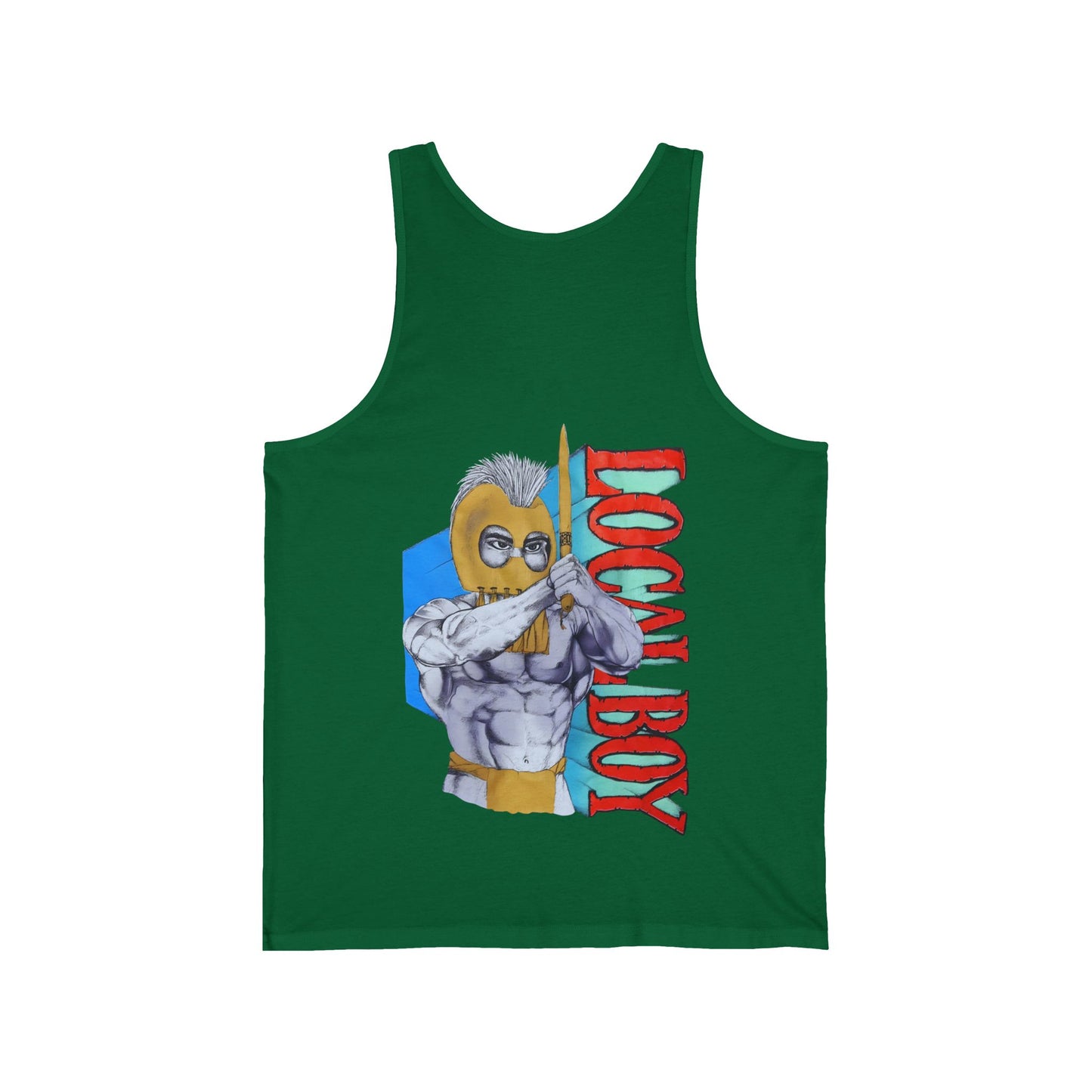Hawaiian Strength Local Boy Vintage Design 90s New Print Unisex Jersey Tank