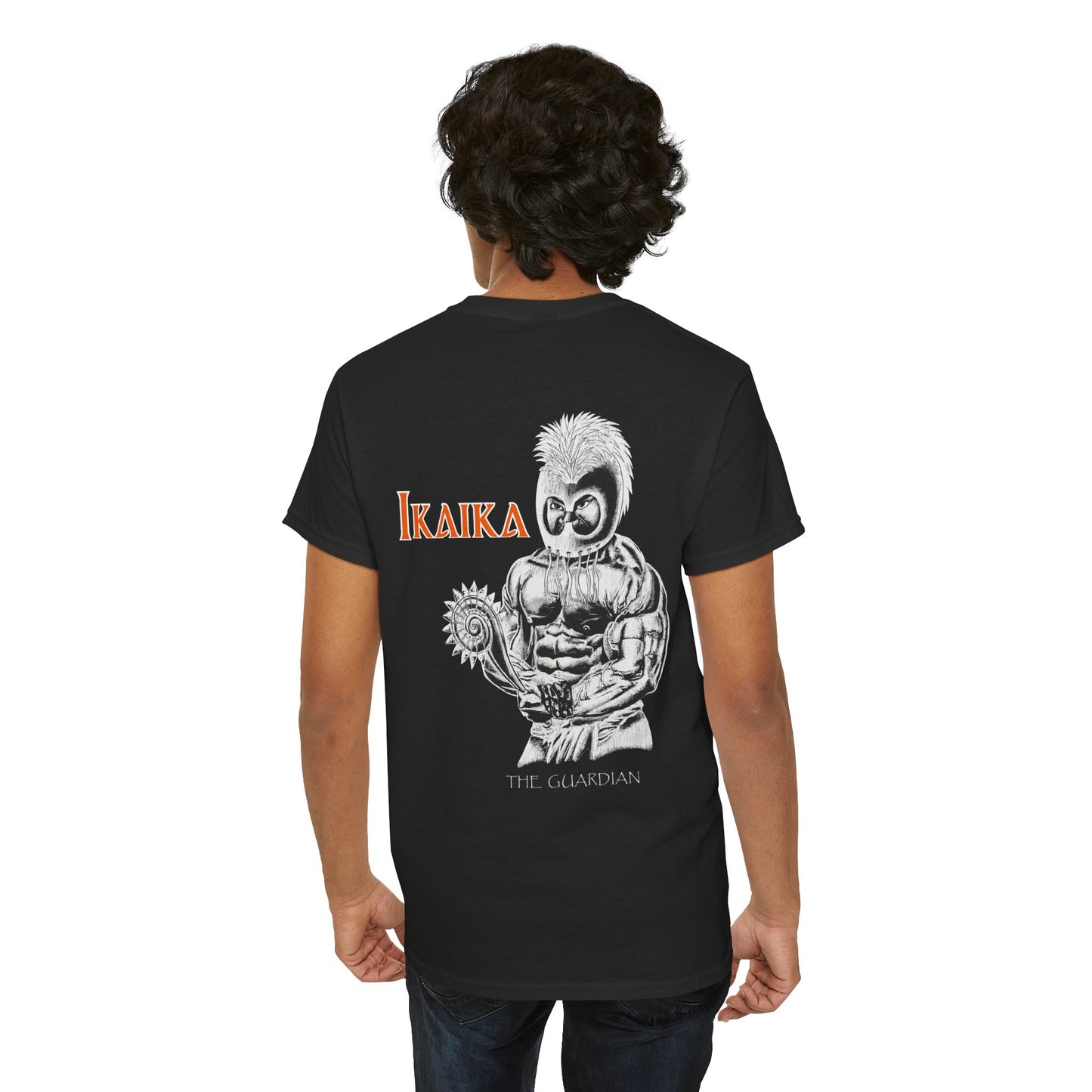 Hawaiian Strength Ikaika The Guardian Vintage Design 90s New Print Unisex Heavy Cotton Tee